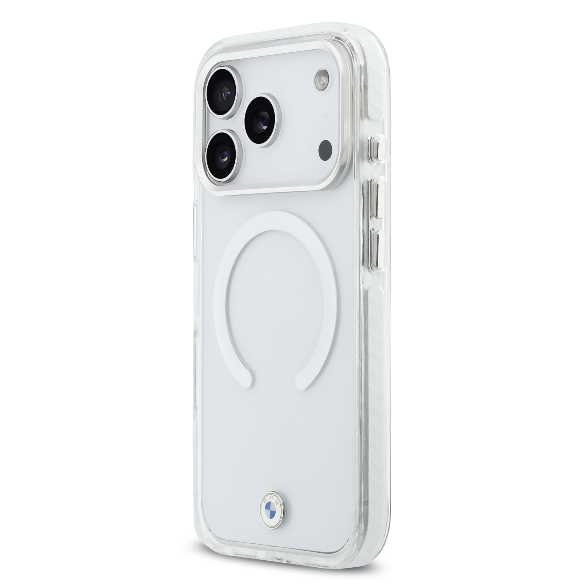 iPhone 17 Pro Max - BMW Shockproof IML Metal Logo Transparent — estuche (foto 3 de 8)