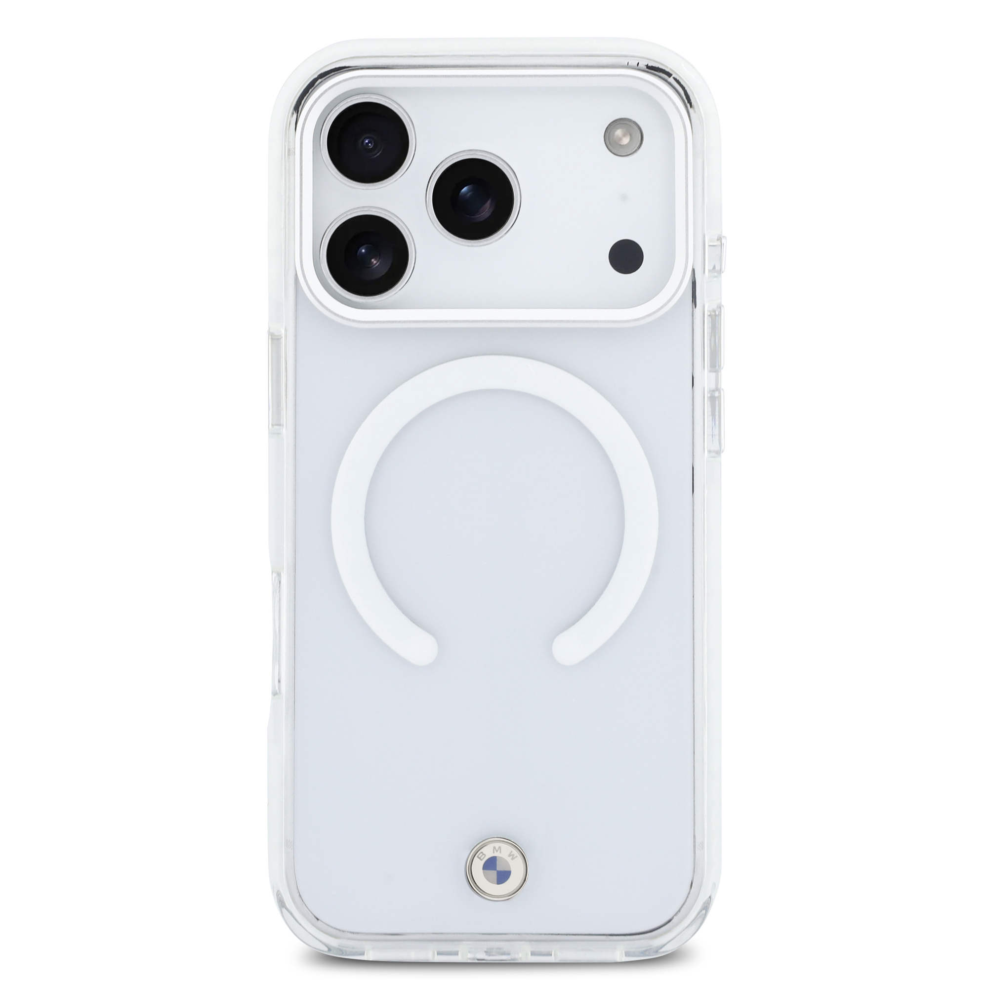 iPhone 17 Pro Max - BMW Shockproof IML Metal Logo Transparent