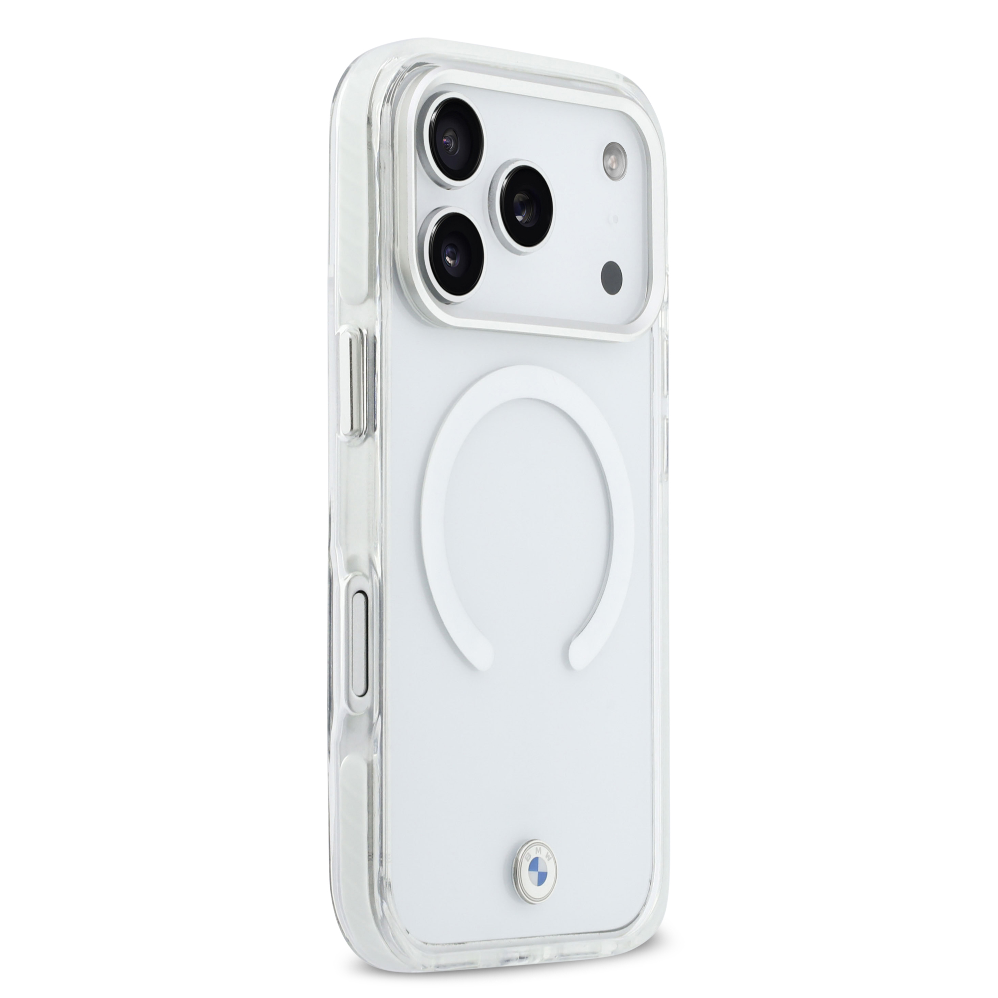 iPhone 17 Pro Max - BMW Shockproof IML Metal Logo Transparent — estuche (foto 4 de 8)