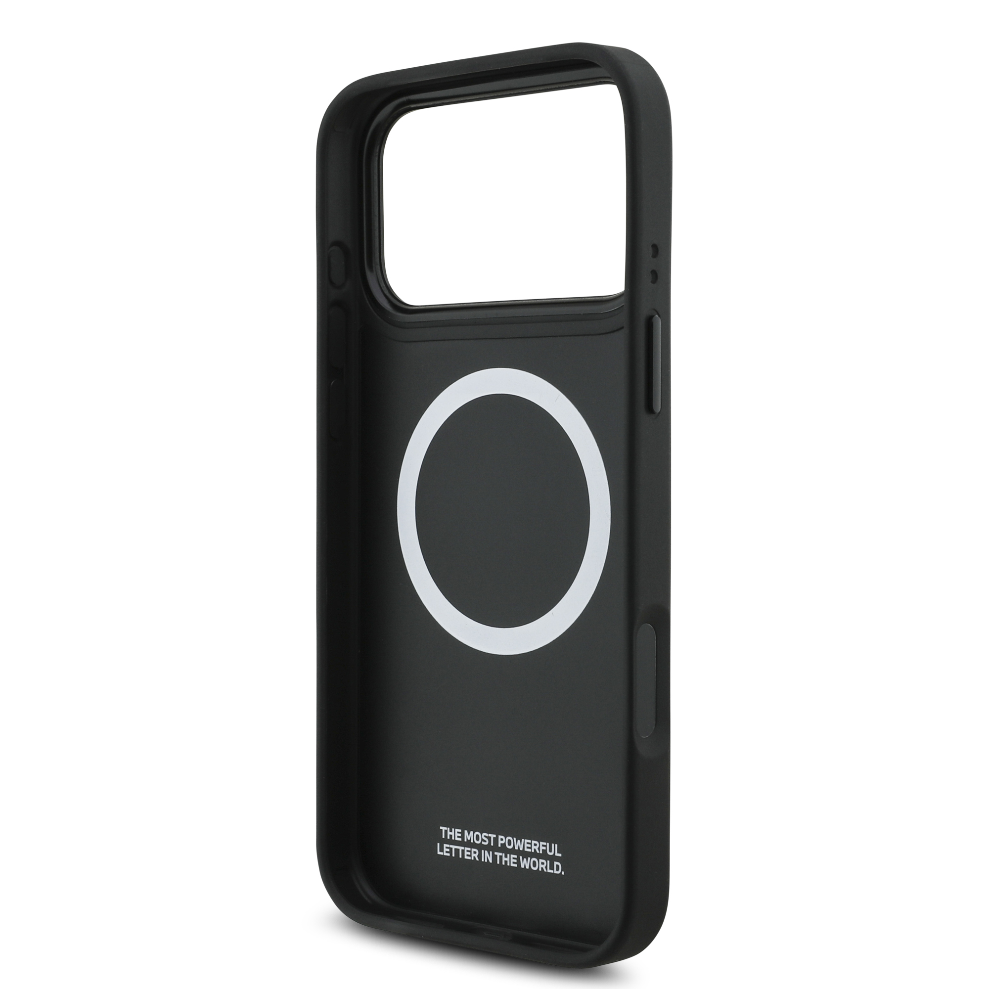 iPhone 17 Pro Max - BMW Leather Carbon Logo Blue — estuche (foto 7 de 8)
