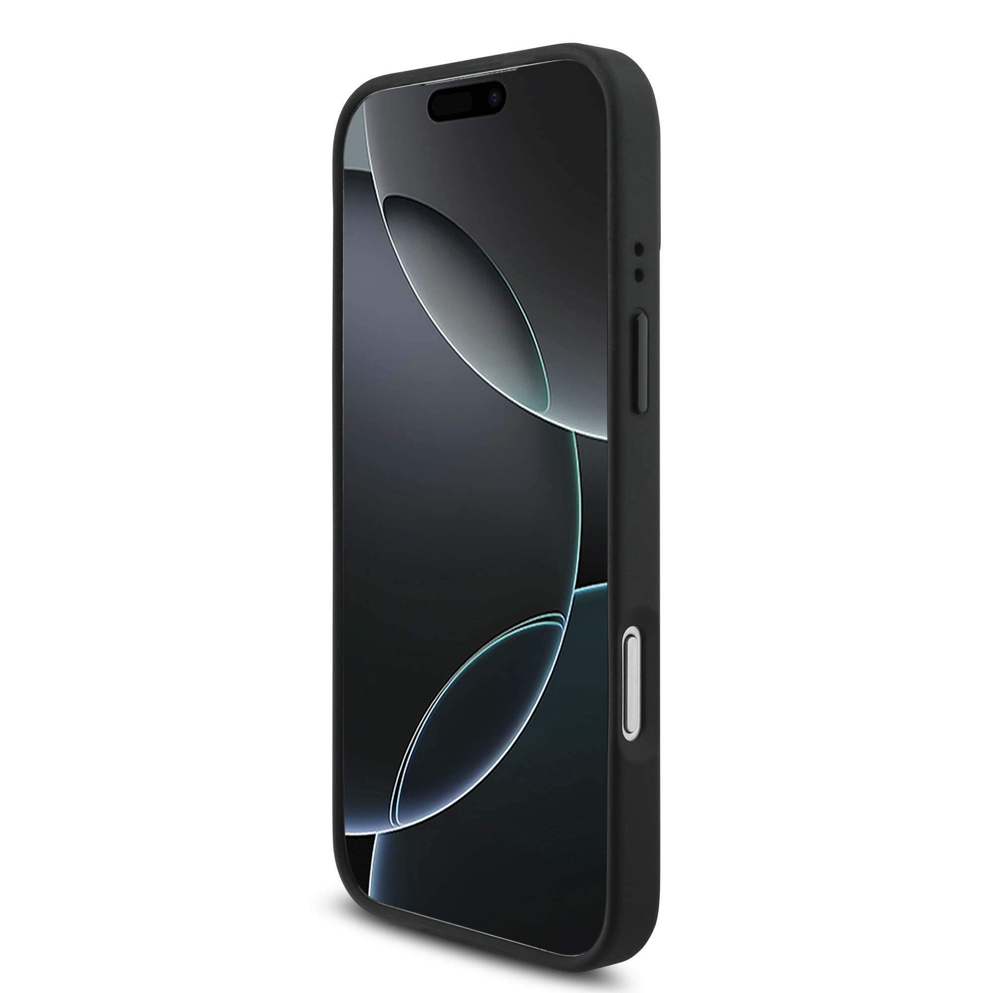 iPhone 17 Pro Max - BMW Leather Perforated Stripe Logo Navy — estuche (foto 5 de 8)