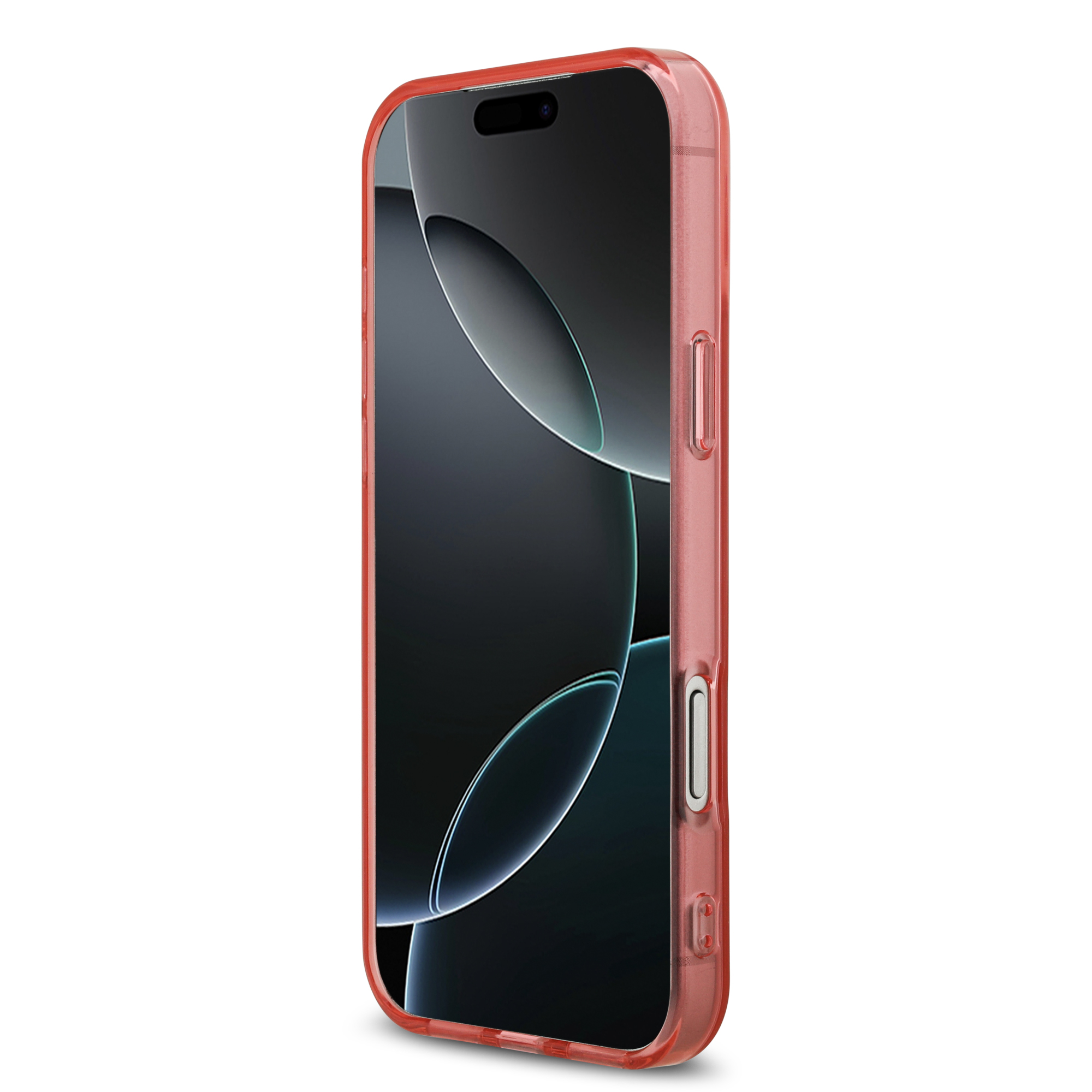 iPhone 17 Pro Max - DKNY PC/TPU Tonal Stack Logo Pink — estuche (foto 5 de 8)