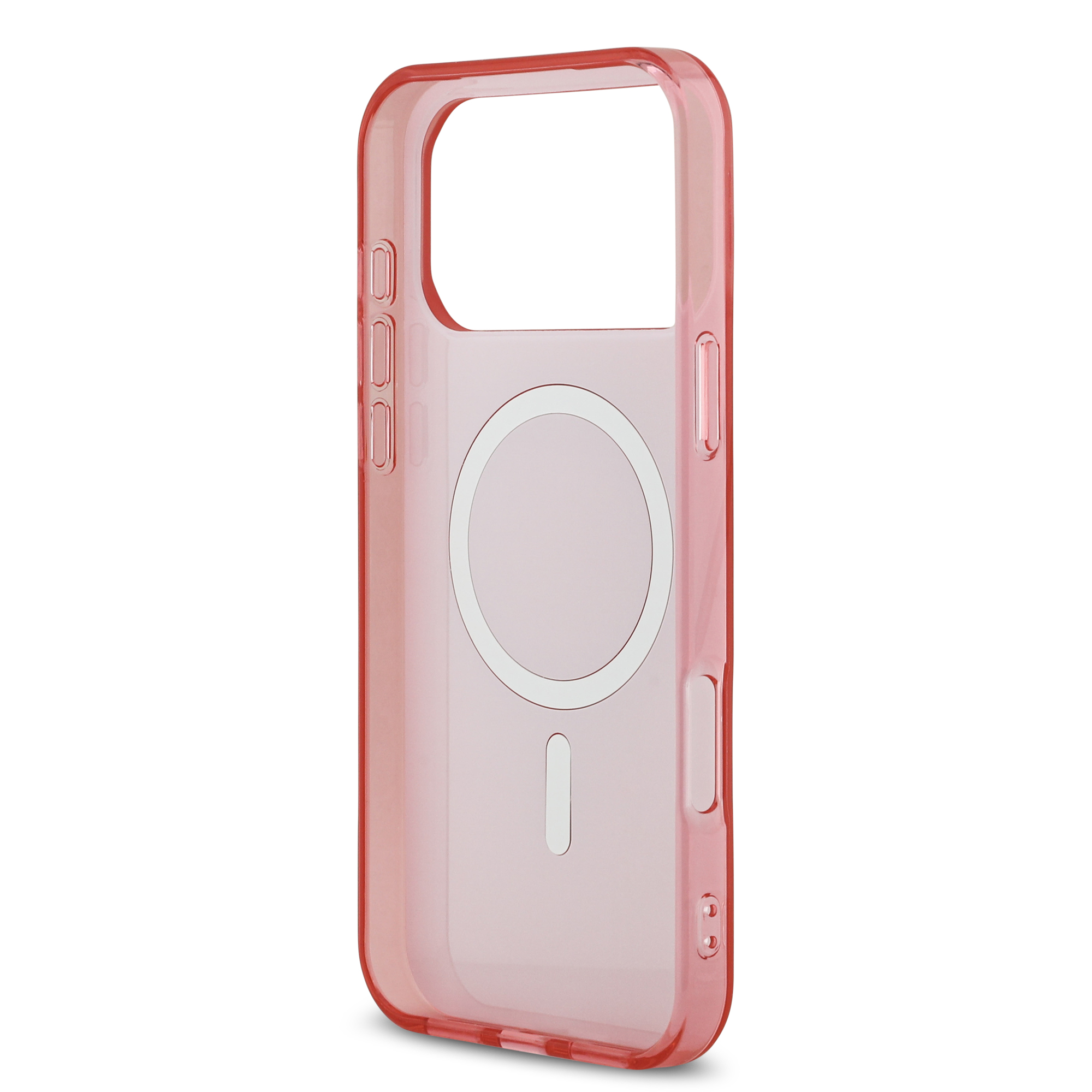 iPhone 17 Pro Max - DKNY PC/TPU Tonal Stack Logo Pink — estuche (foto 7 de 8)