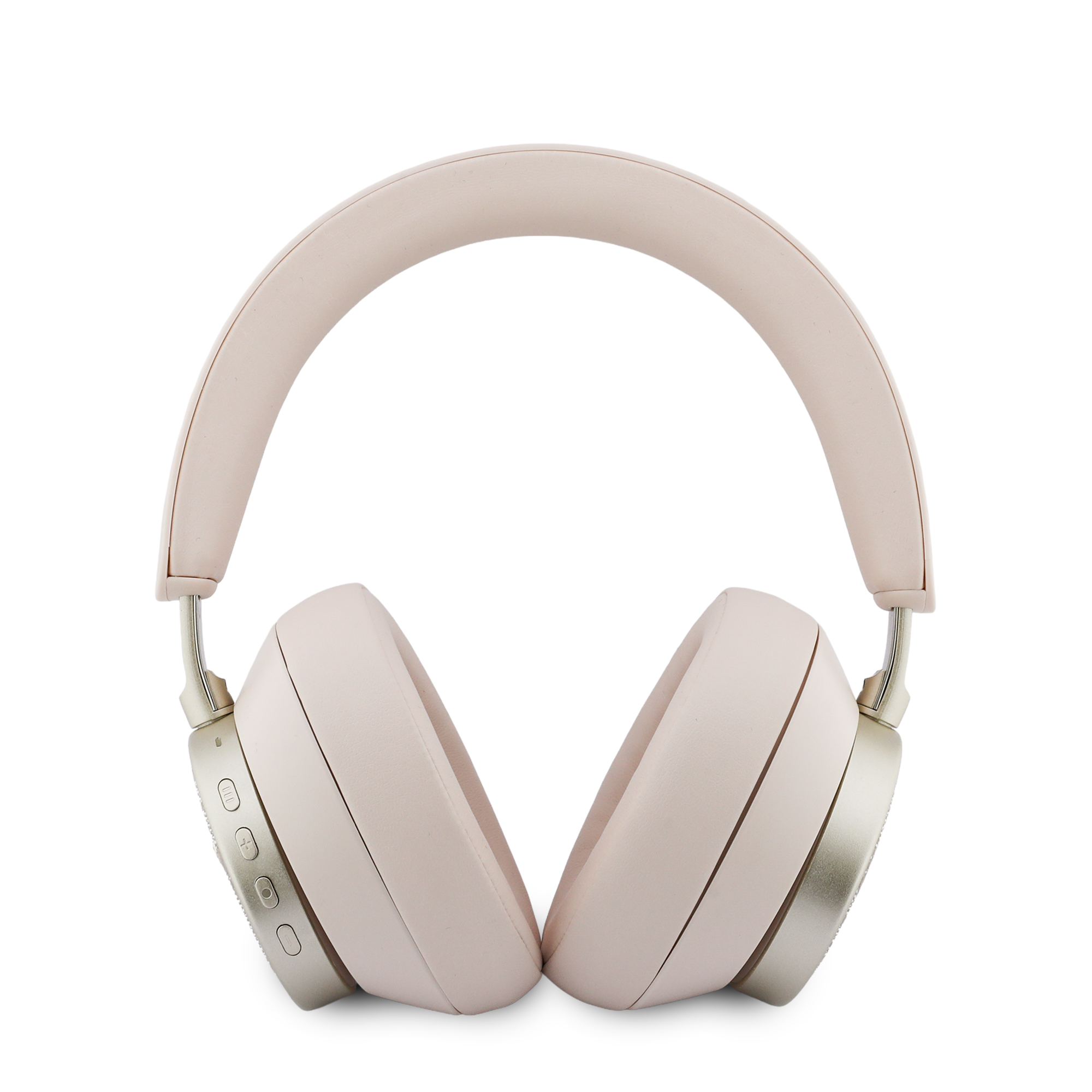 Headphones - GUESS Leather 4G Triangle Logo Pink — audífonos (foto 4 de 8)