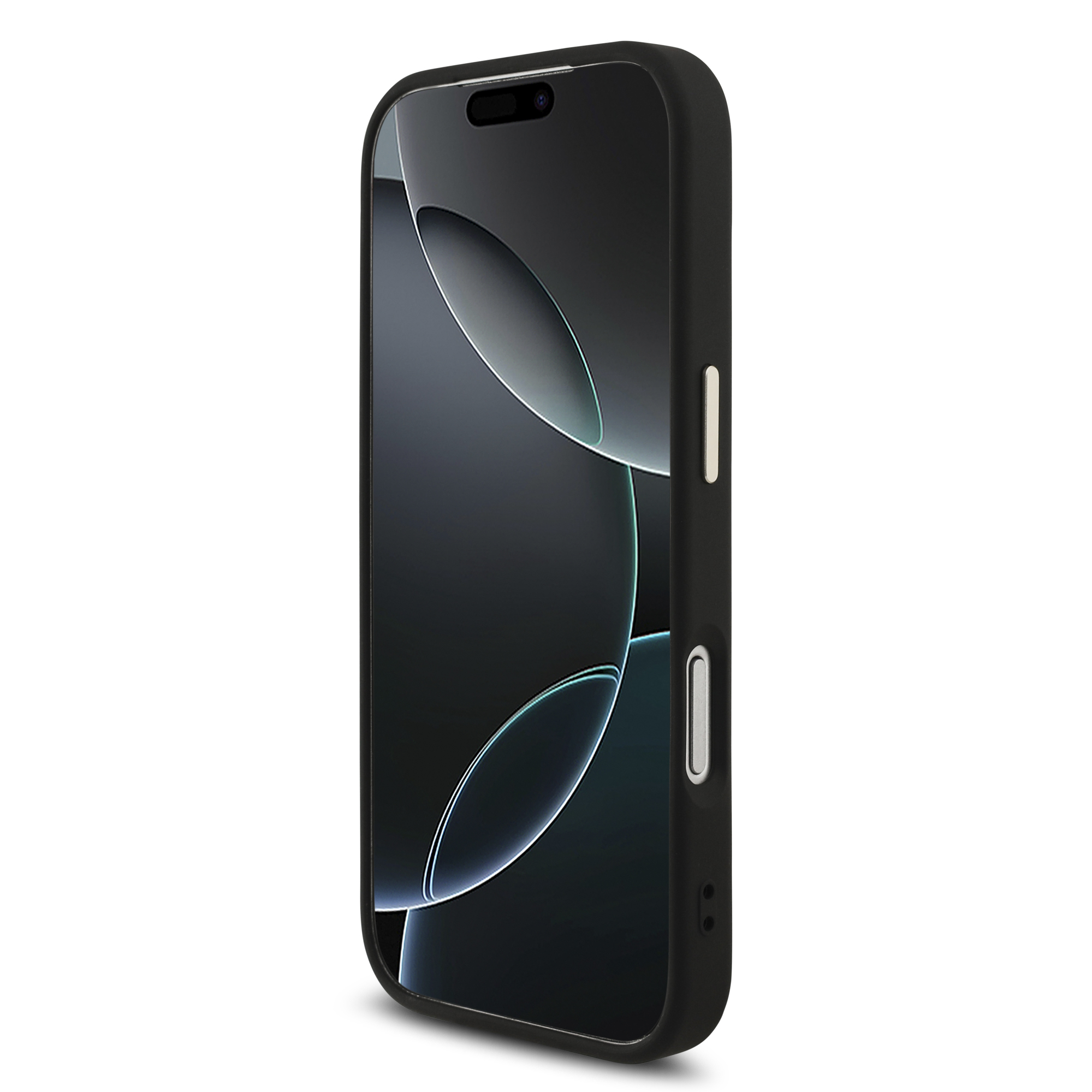 iPhone 17 Pro - GUESS Leather With Big Classic Logo Black — estuche (foto 5 de 5)