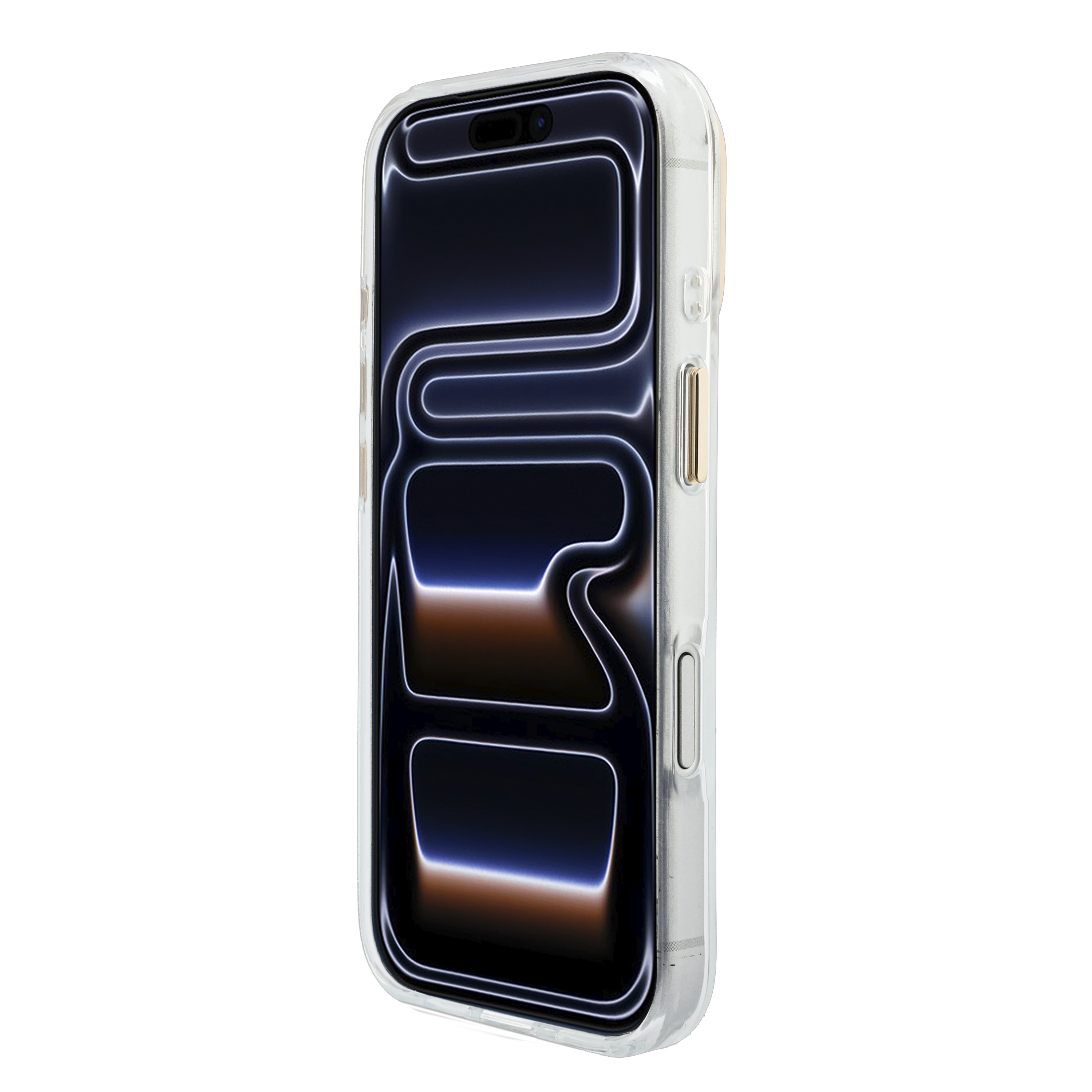 iPhone 17 Pro - GUESS Script Metal White — estuche (foto 5 de 8)