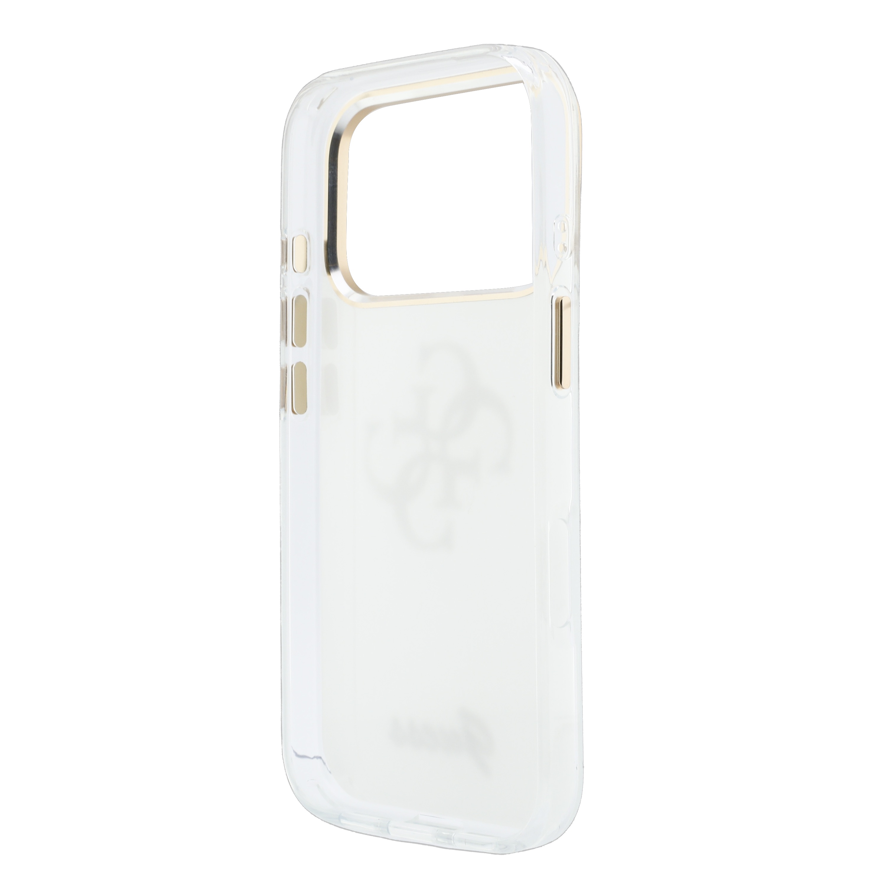 iPhone 17 Pro - GUESS Script Metal White — estuche (foto 7 de 8)