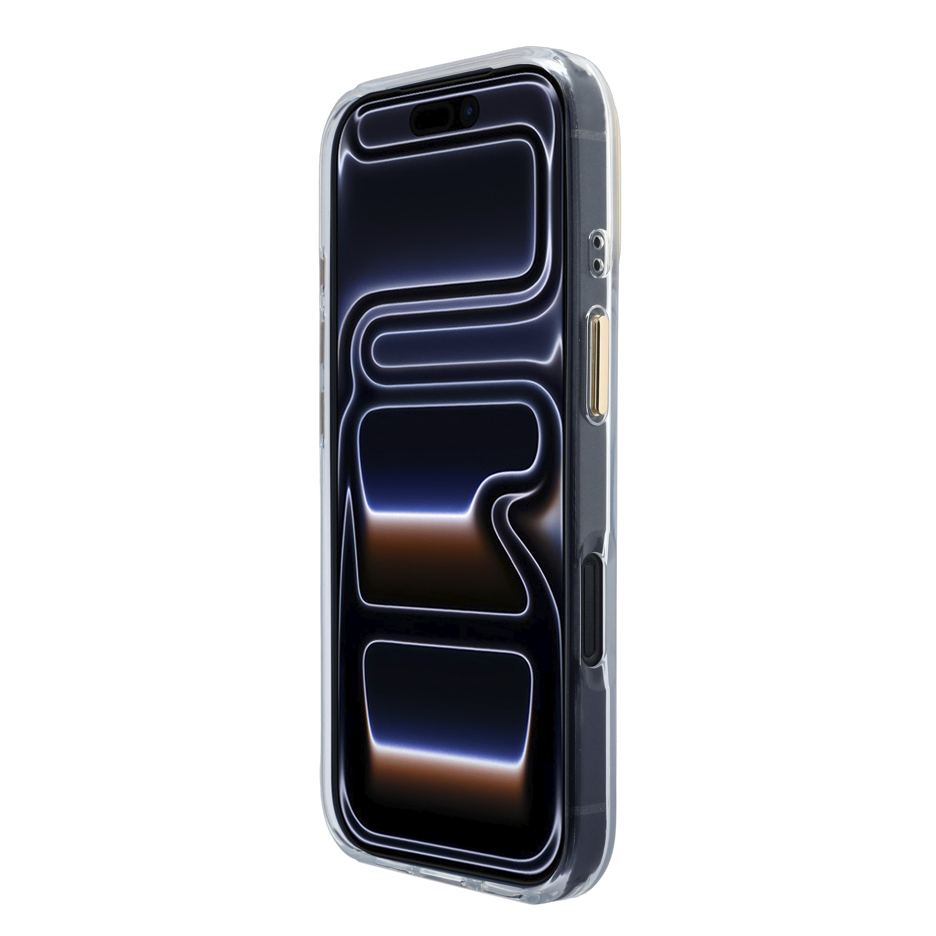 iPhone 17 Pro - GUESS Gradient Script Metal White — estuche (foto 7 de 8)
