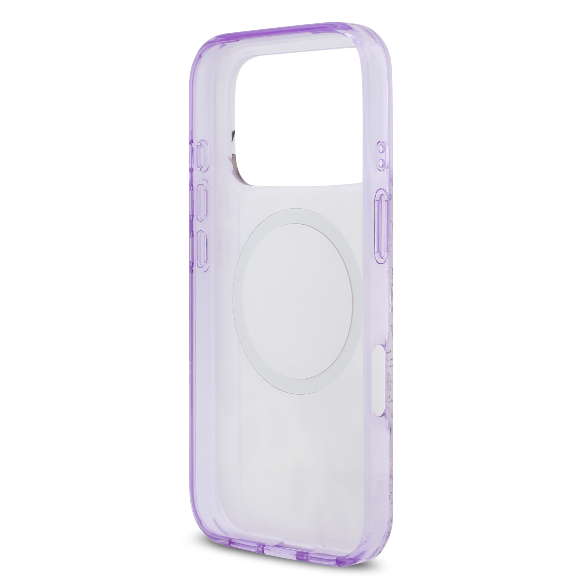iPhone 17 Pro - GUESS Flower Tonal Circle Purple — estuche (foto 7 de 8)