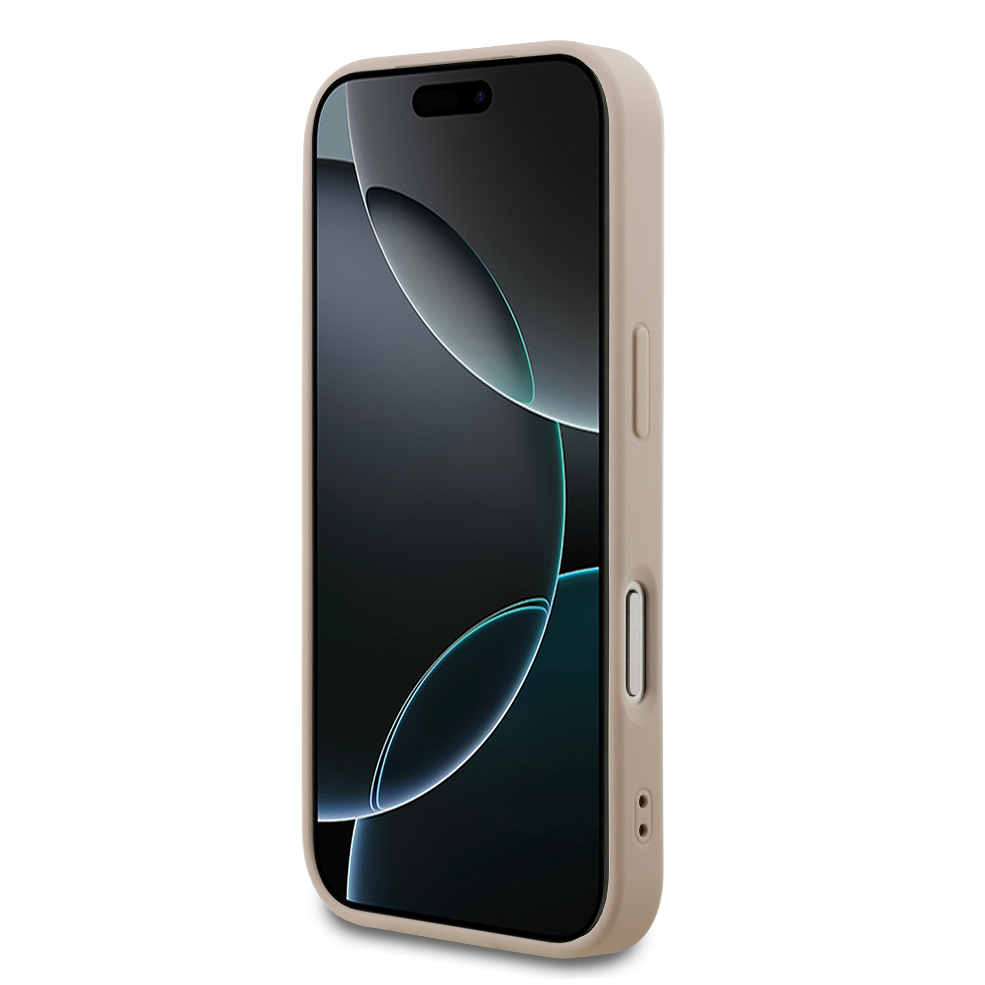 iPhone 17 Pro - GUESS Leather 4G Small Classic Pink — estuche (foto 5 de 8)