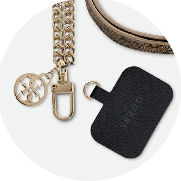 Universal Strap - GUESS Crossbody With Charm Silver — accesorio (foto 3 de 3)