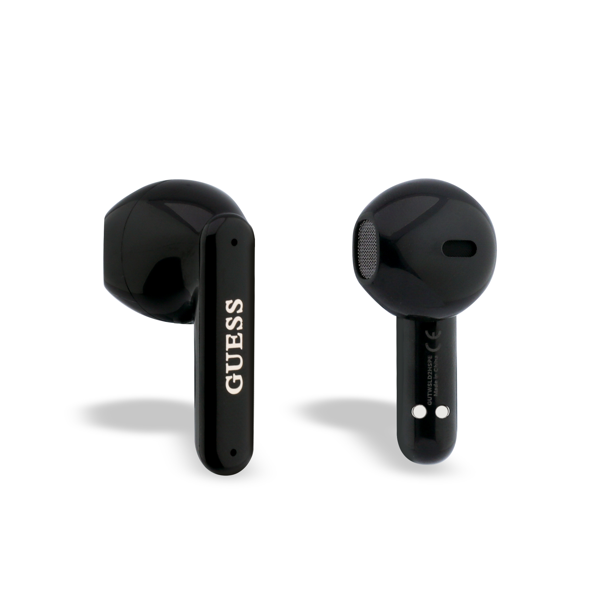 TWS Earbuds - GUESS Pearl Strap Black — audífonos (foto 4 de 5)