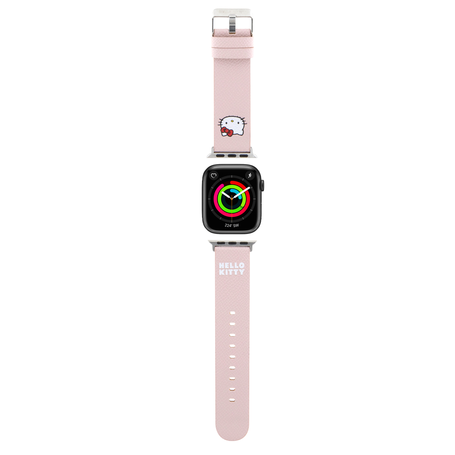 Apple Watch 40/41mm - HELLO KITTY Leather Strap Kitty Head Pink