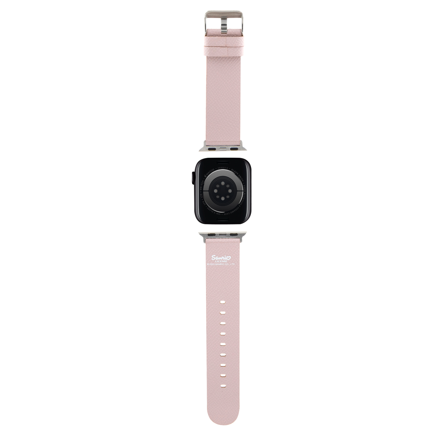 Apple Watch 40/41mm - HELLO KITTY Leather Strap Kitty Head Pink — correa (foto 2 de 4)