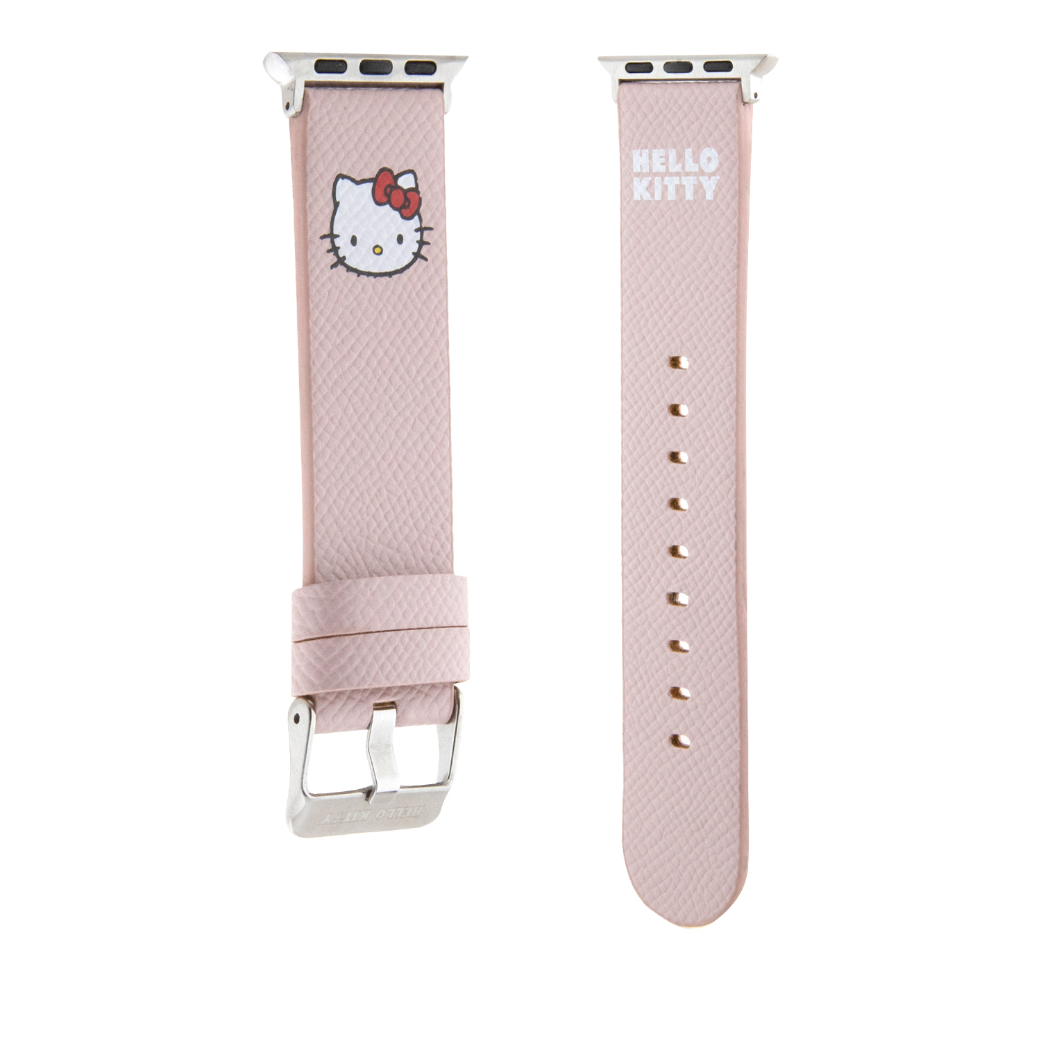 Apple Watch 40/41mm - HELLO KITTY Leather Strap Kitty Head Pink — correa (foto 3 de 4)