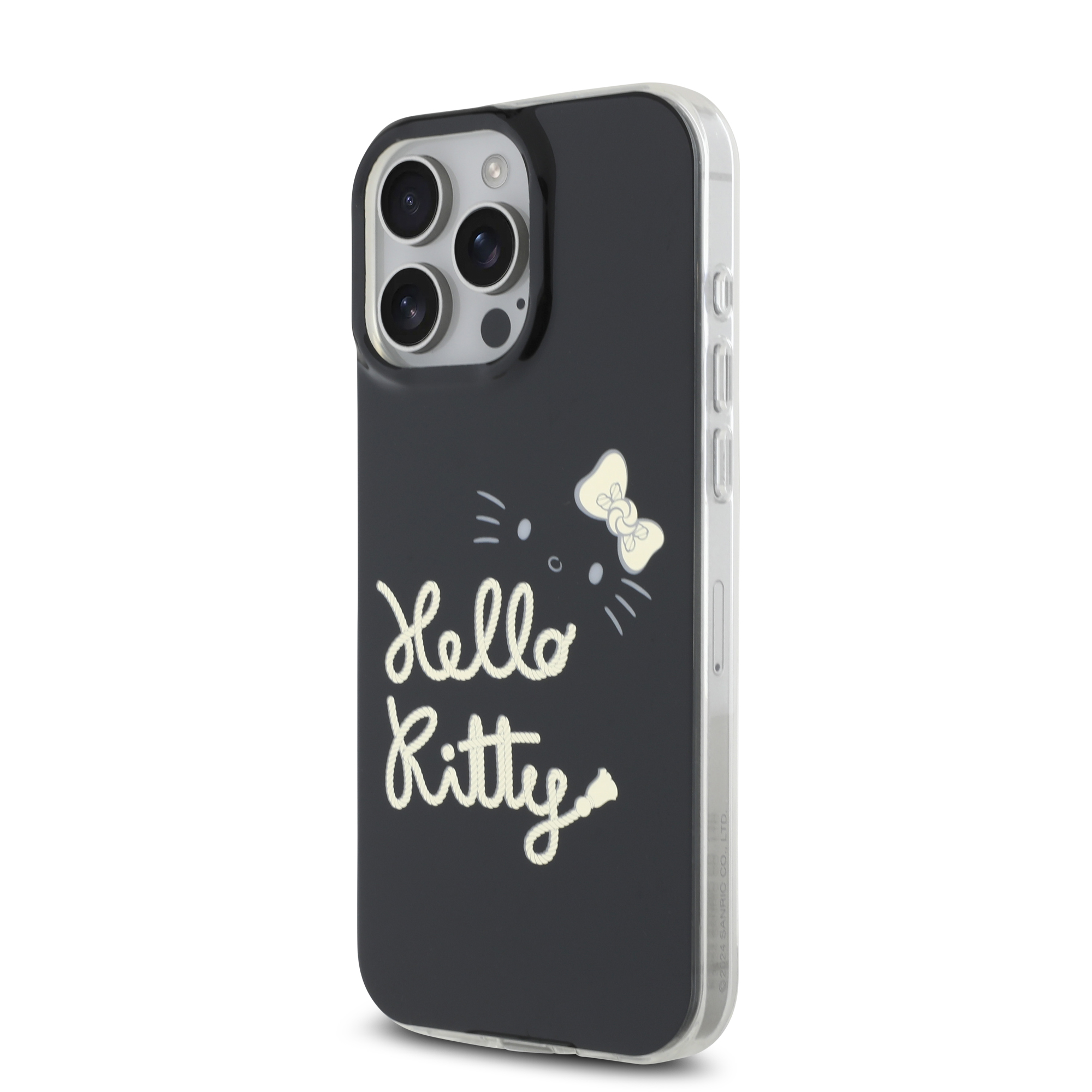 iPhone 16 Pro Max - HELLO KITTY Golden Diva With MagSafe Black — estuche (foto 2 de 5)