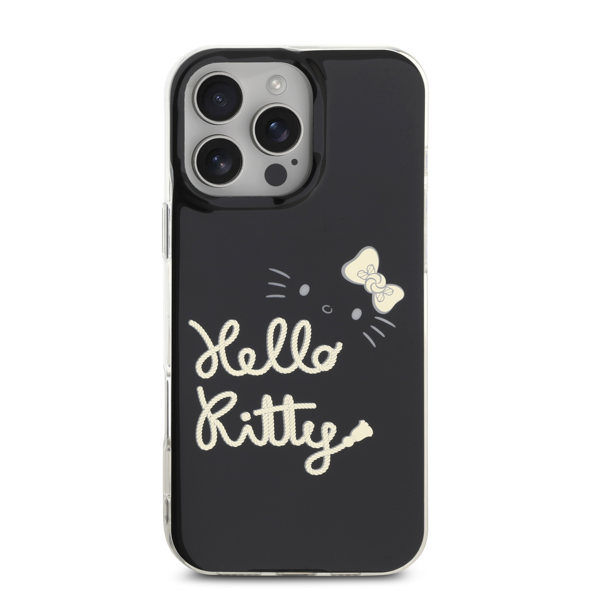 iPhone 16 Pro Max - HELLO KITTY Golden Diva With MagSafe Black — estuche (foto 3 de 5)