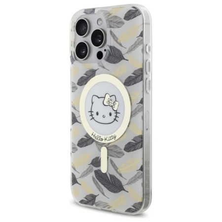 iPhone 16 Pro Max - HELLO KITTY Golden Leaves With MagSafe White — estuche (foto 2 de 5)