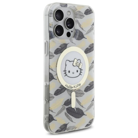 iPhone 16 Pro Max - HELLO KITTY Golden Leaves With MagSafe White — estuche (foto 4 de 5)