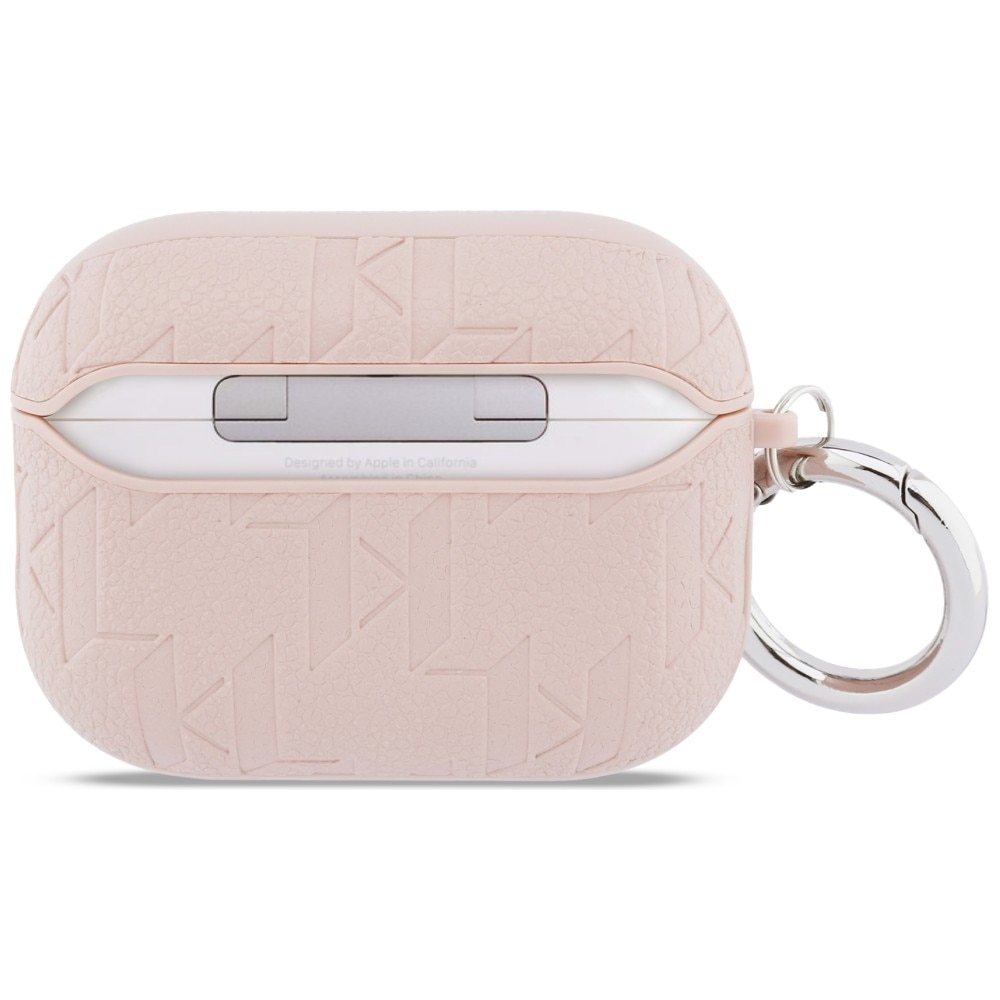AirPods 3 - KARL LAGERFELD Leather Case Choupette Pink — estuche (foto 2 de 3)