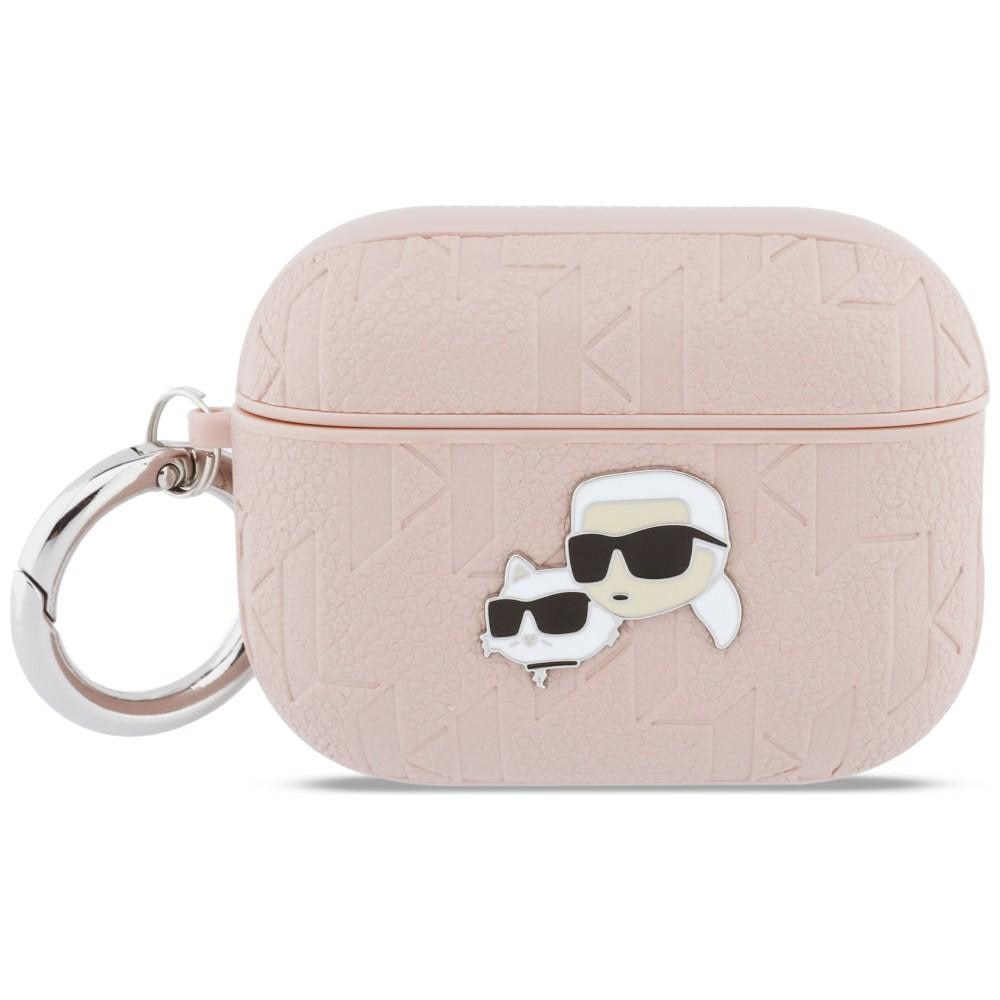 AirPods 3 - KARL LAGERFELD Leather Case Choupette Pink — estuche (foto 3 de 3)