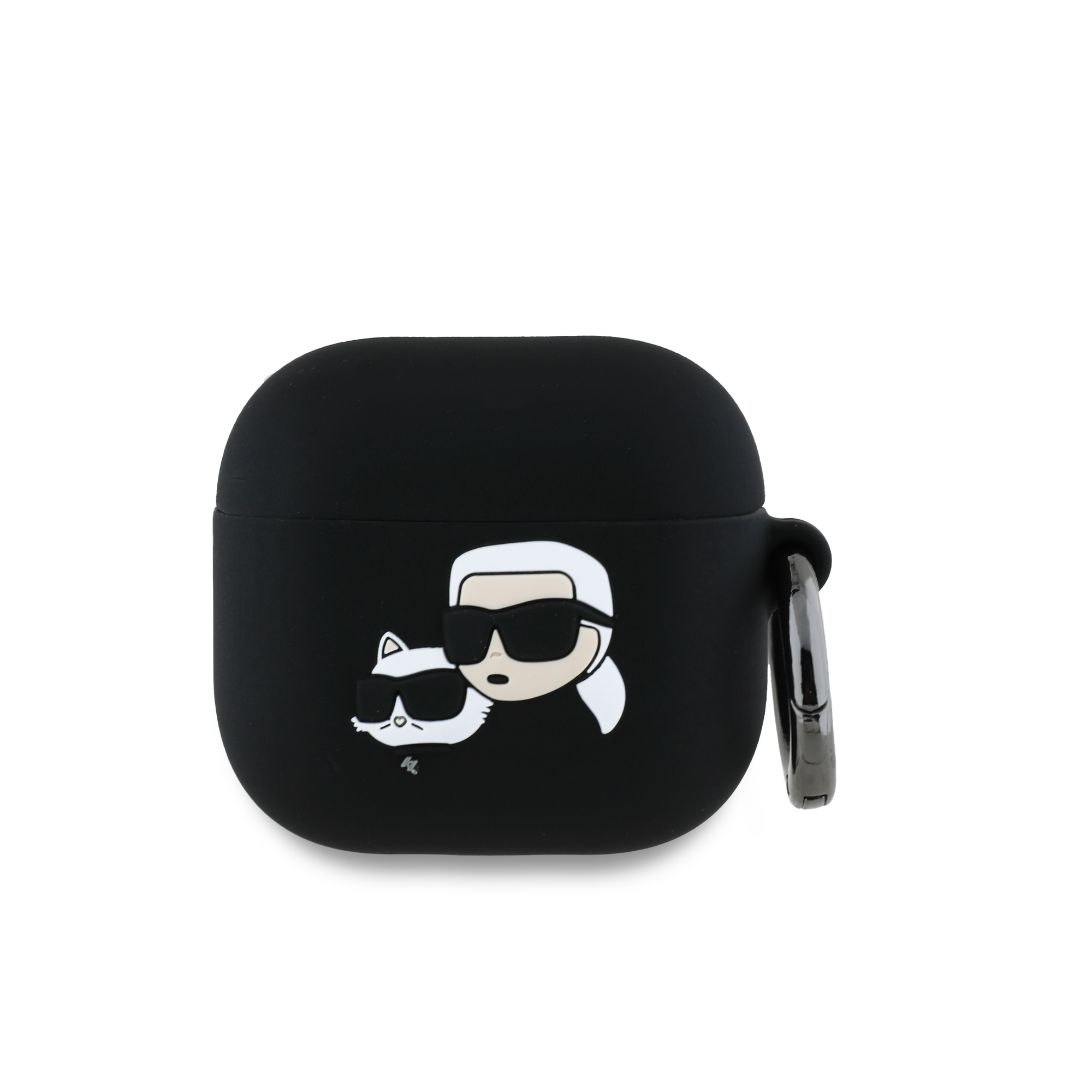 AirPods 4 - KARL LAGERFELD 3D Silicone Heads Black