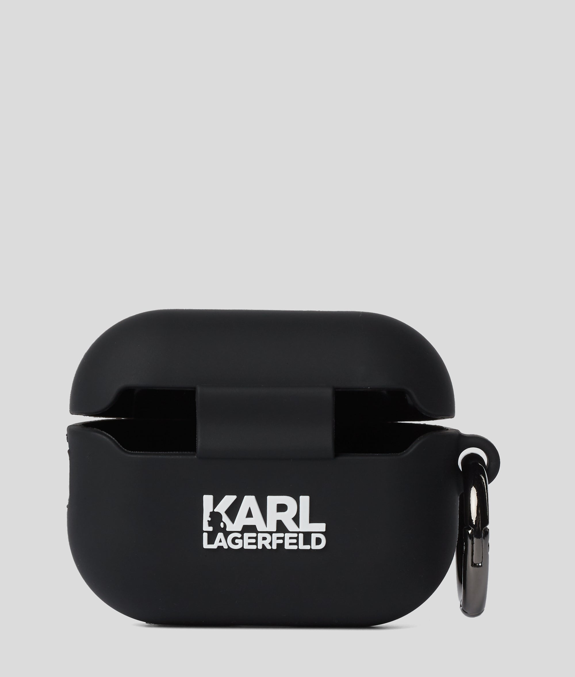 AirPods Pro 2 - KARL LAGERFELD TPU Glitter Choupette Black — estuche (foto 3 de 4)