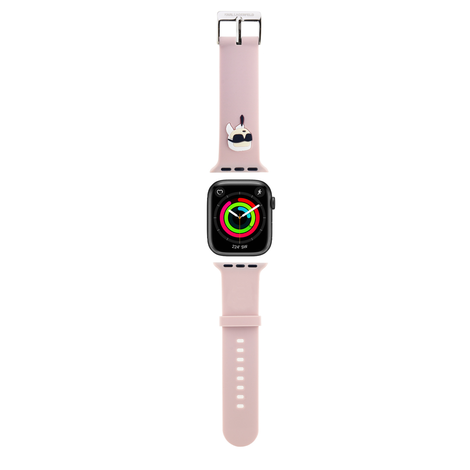 Apple Watch 40/41mm - KARL LAGERFELD 3D Rubber Karl Head NFT Pink