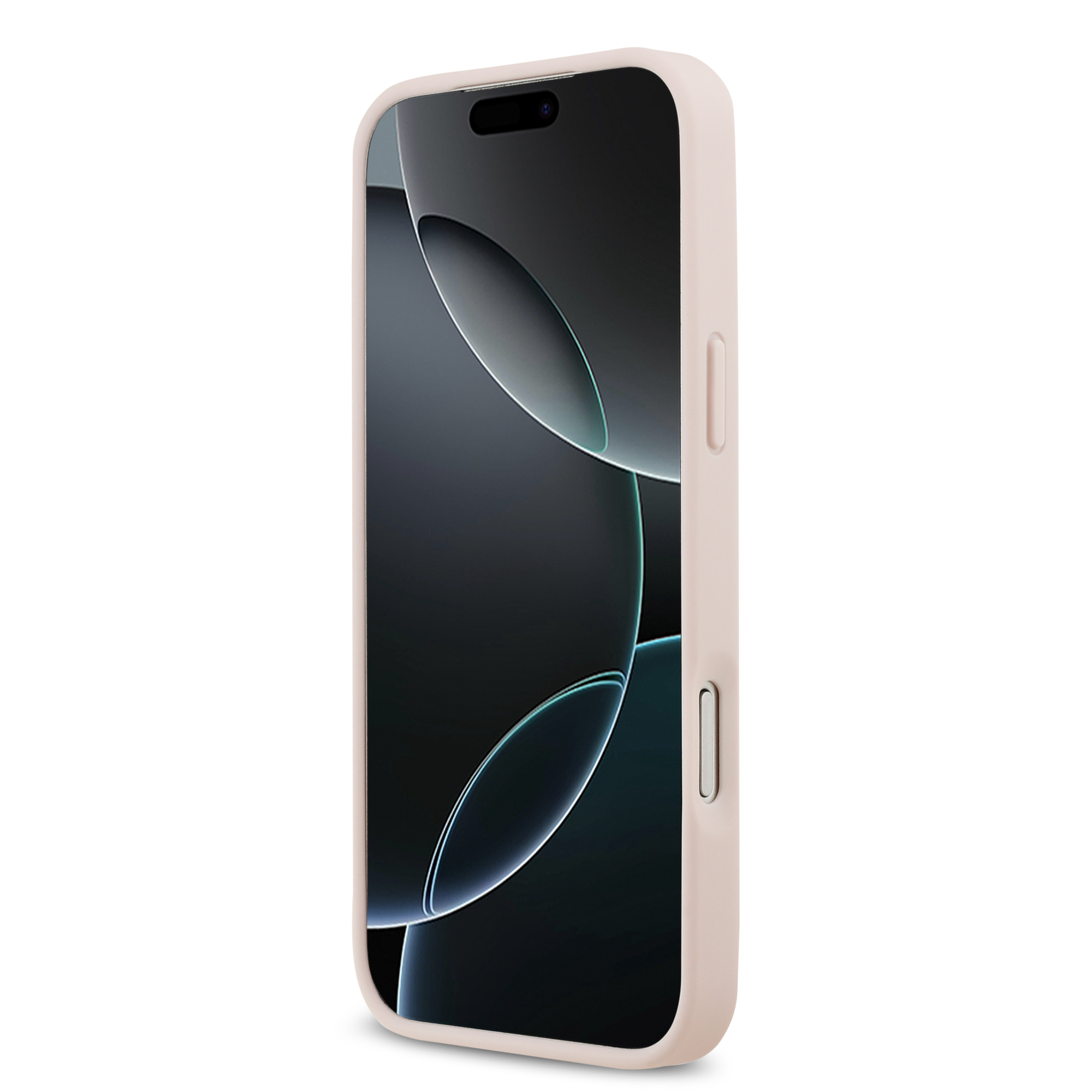 iPhone 17 Pro Max - KARL LAGERFELD Quilted Signature Pink — estuche (foto 5 de 8)