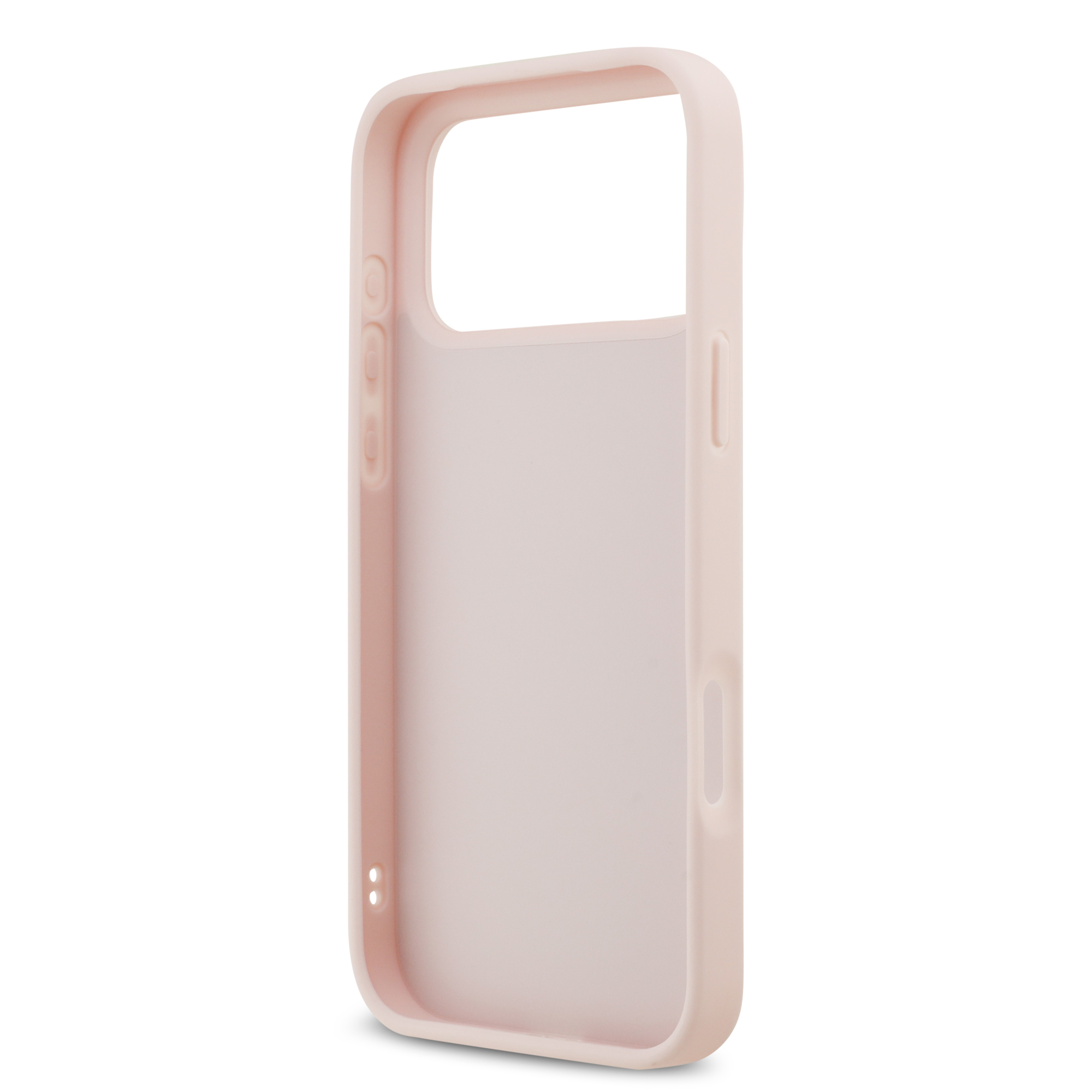 iPhone 17 Pro Max - KARL LAGERFELD Quilted Signature Pink — estuche (foto 7 de 8)