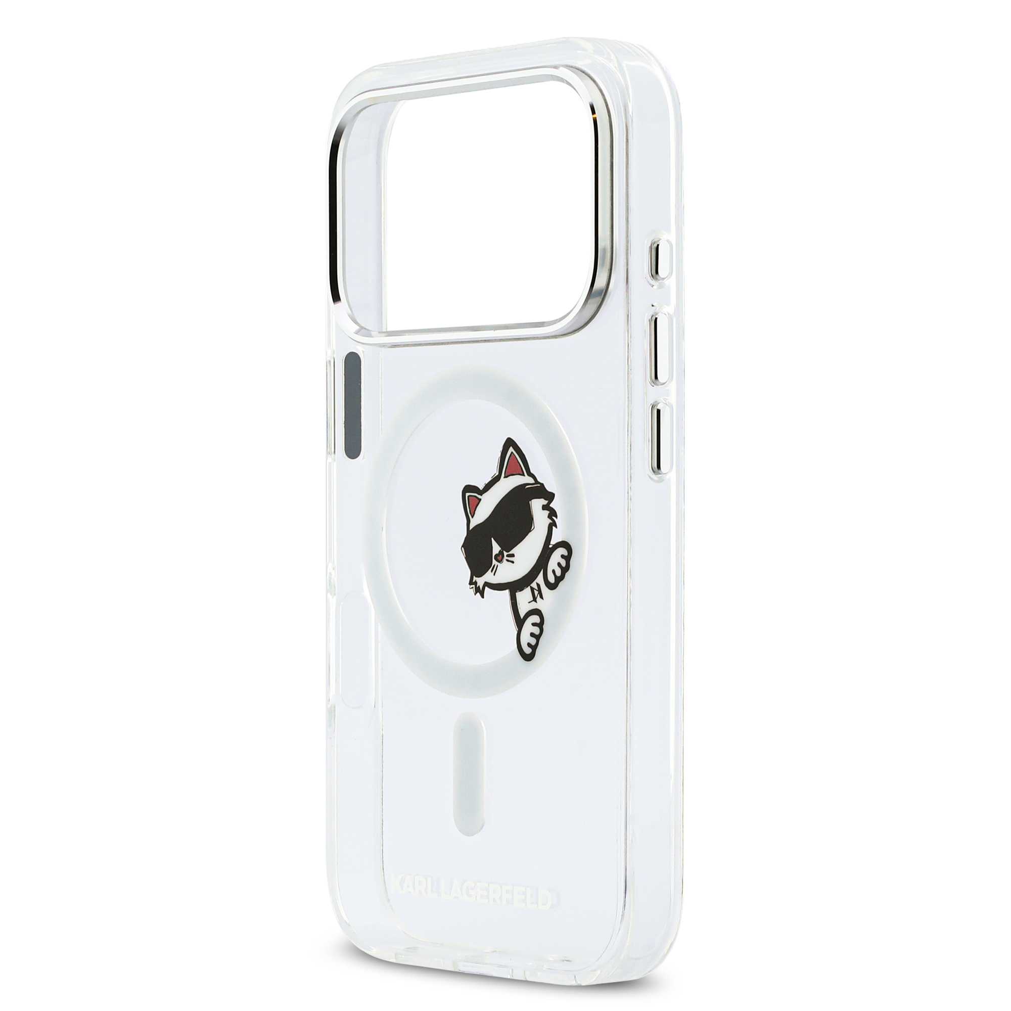 iPhone 17 Pro - KARL LAGERFELD Choupette Peekaboo Transparent — estuche (foto 6 de 8)