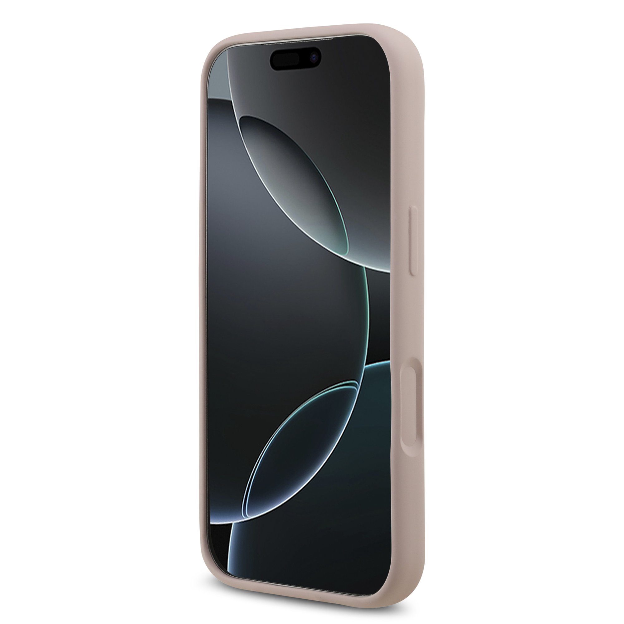 iPhone 17 Pro - KARL LAGERFELD Silicone KC Body Ring Pink — estuche (foto 5 de 8)