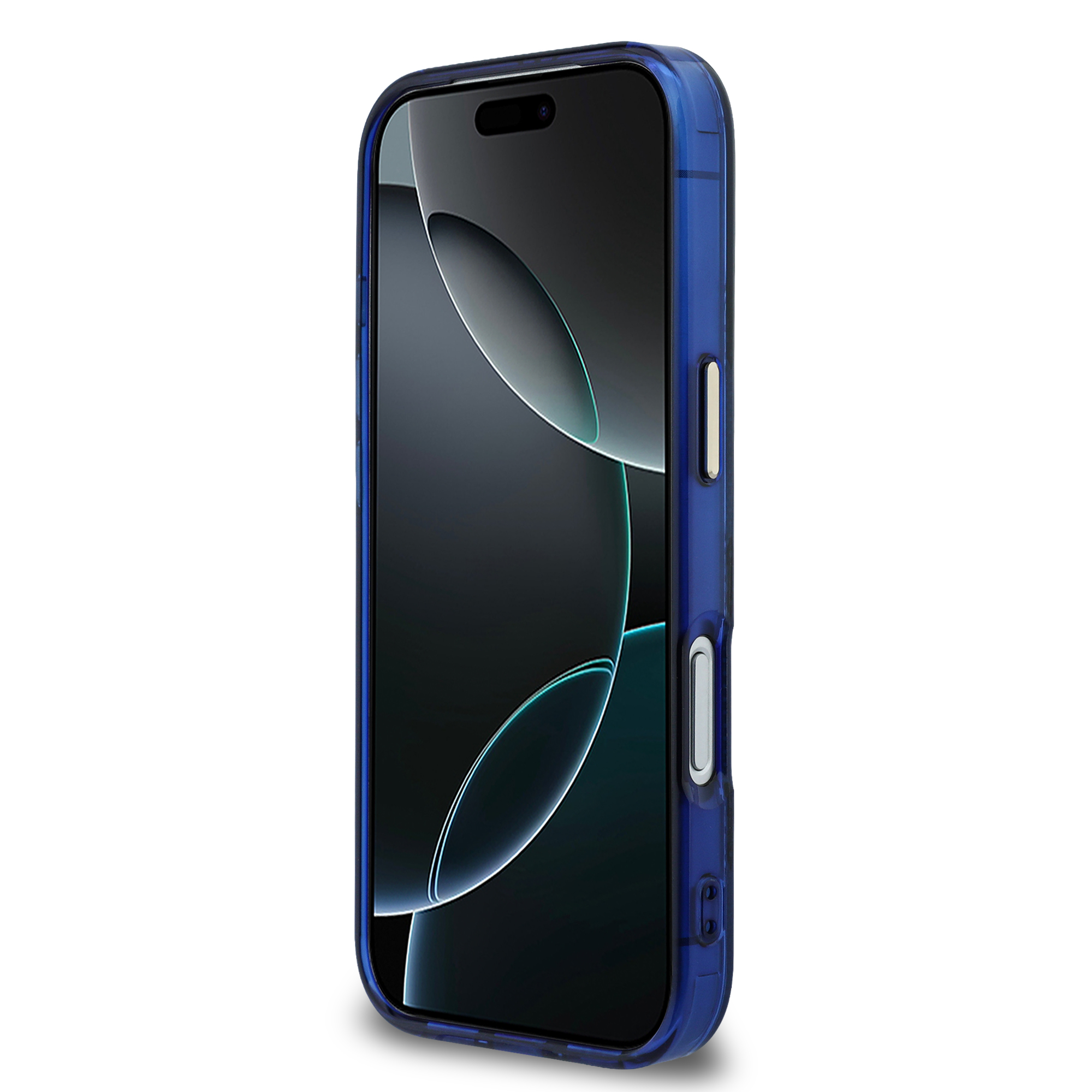 iPhone 17 Pro Max - KARL LAGERFELD Head Logo Blue — estuche (foto 5 de 8)