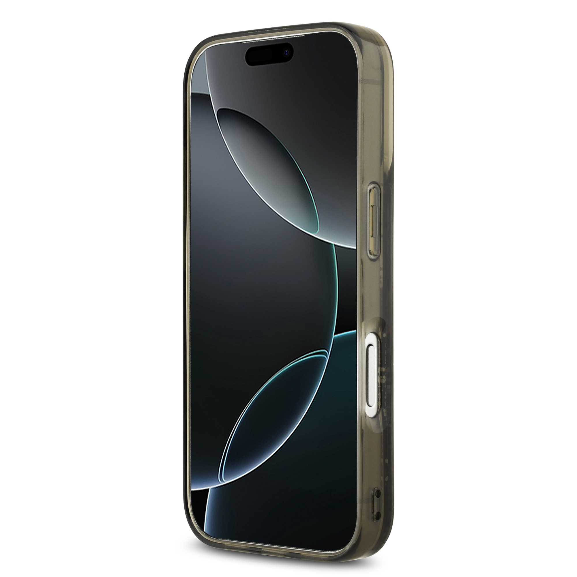 iPhone 17 Pro Max - KARL LAGERFELD Liquid Glitter Choupette Logo Black — estuche (foto 5 de 8)