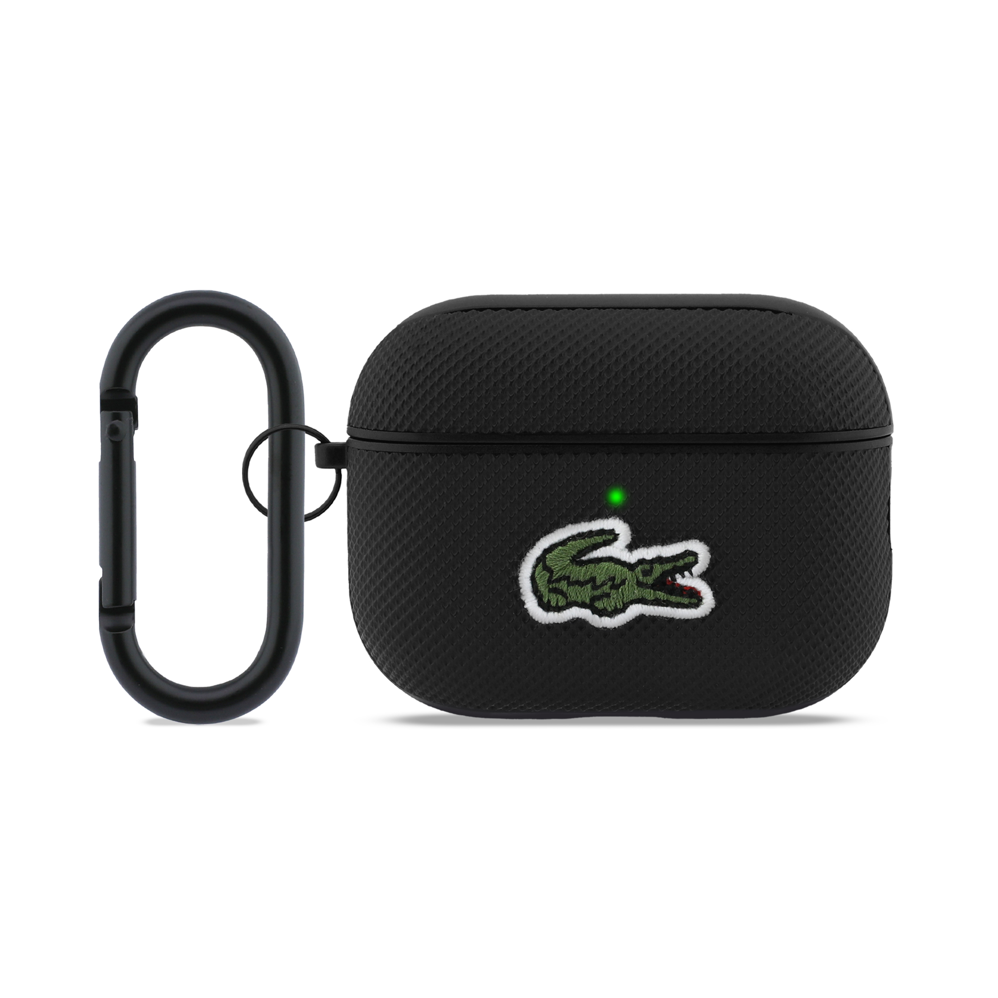 AirPods Pro 3 - LACOSTE Petit Pique Croc Logo Patch Black
