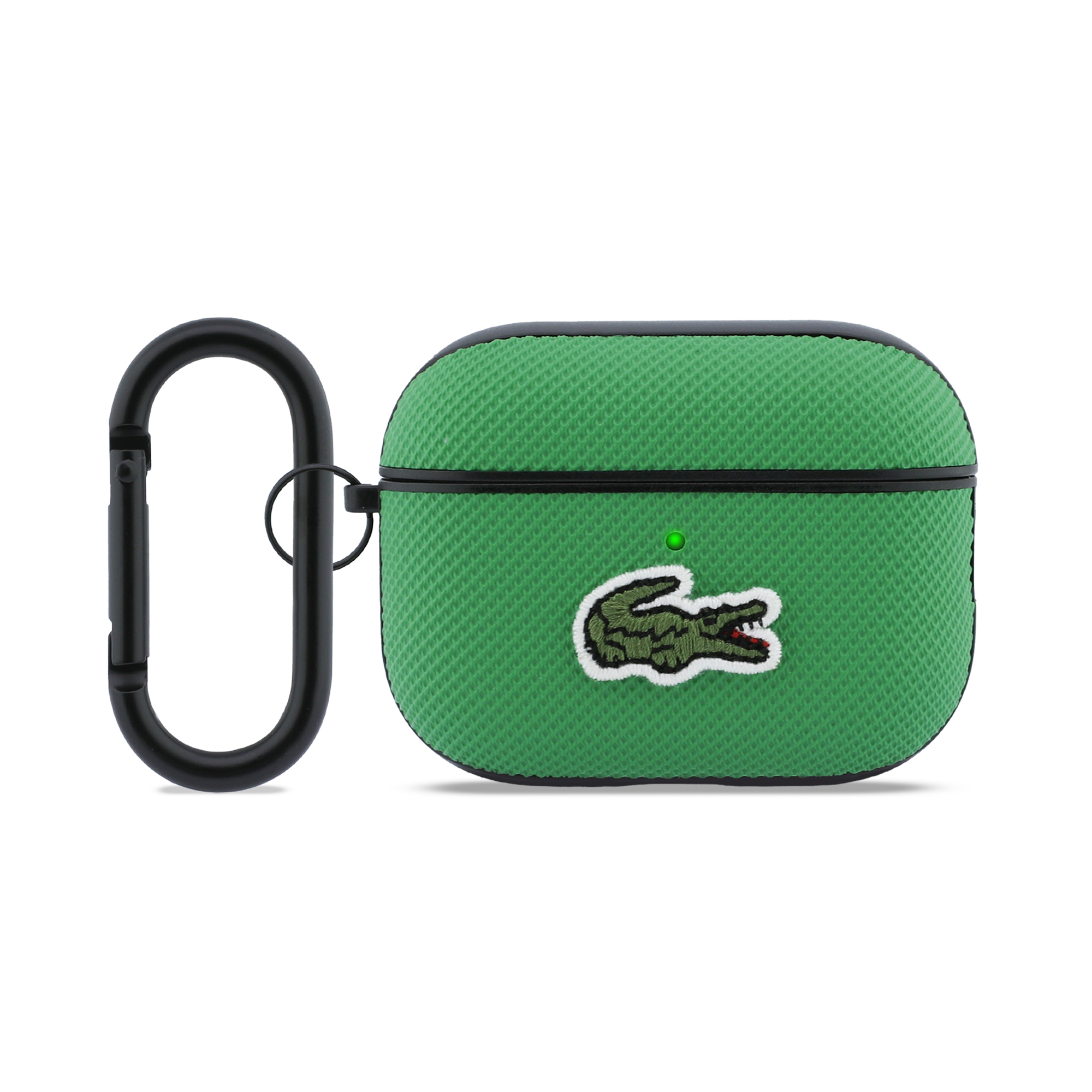 AirPods Pro 3 - LACOSTE Petit Pique Croc Logo Patch Green