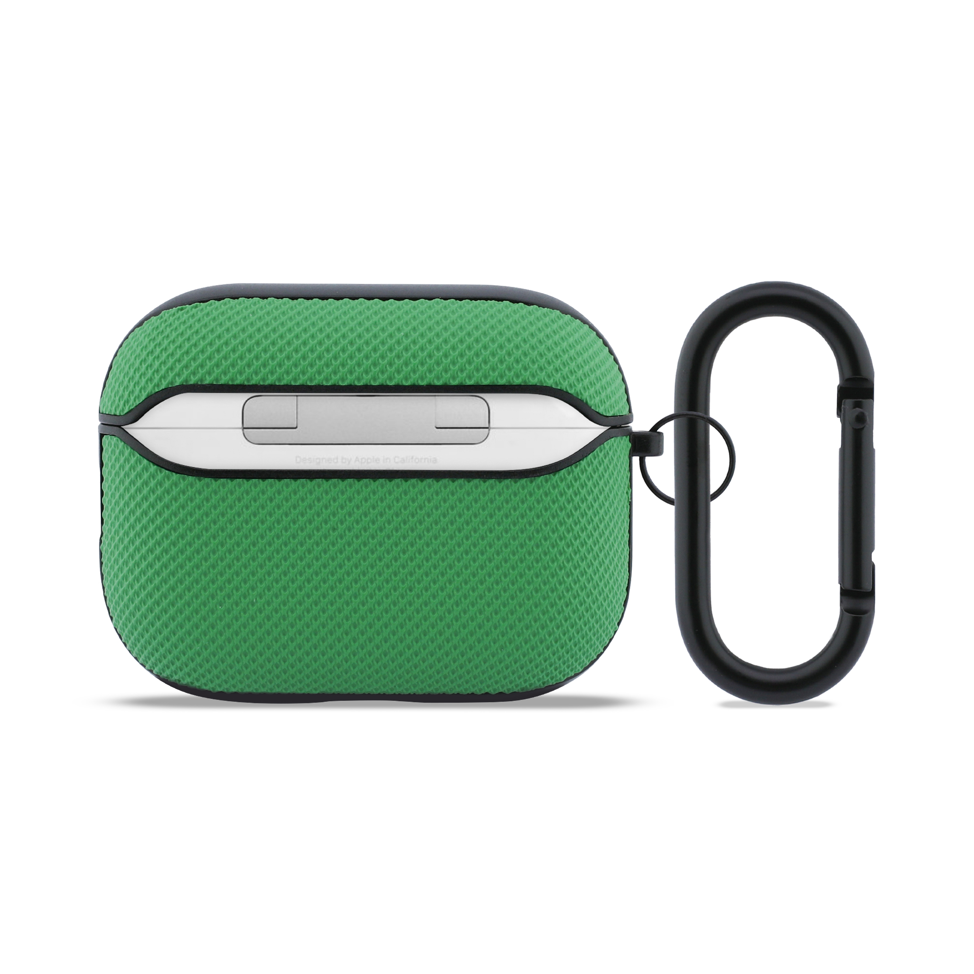 AirPods Pro 3 - LACOSTE Petit Pique Croc Logo Patch Green — estuche (foto 2 de 4)