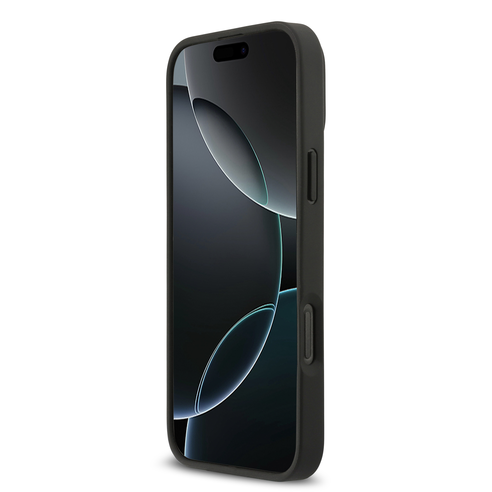 iPhone 16 Pro Max - LACOSTE Full Wrap Petit Pique Black — estuche (foto 5 de 8)