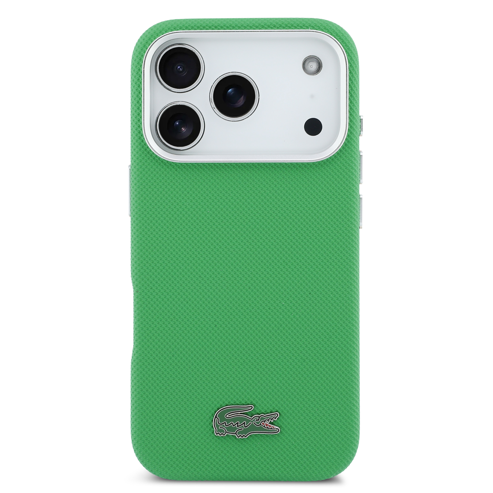 iPhone 17 Pro - LACOSTE Full Wrap Petit Pique PVC Estragon