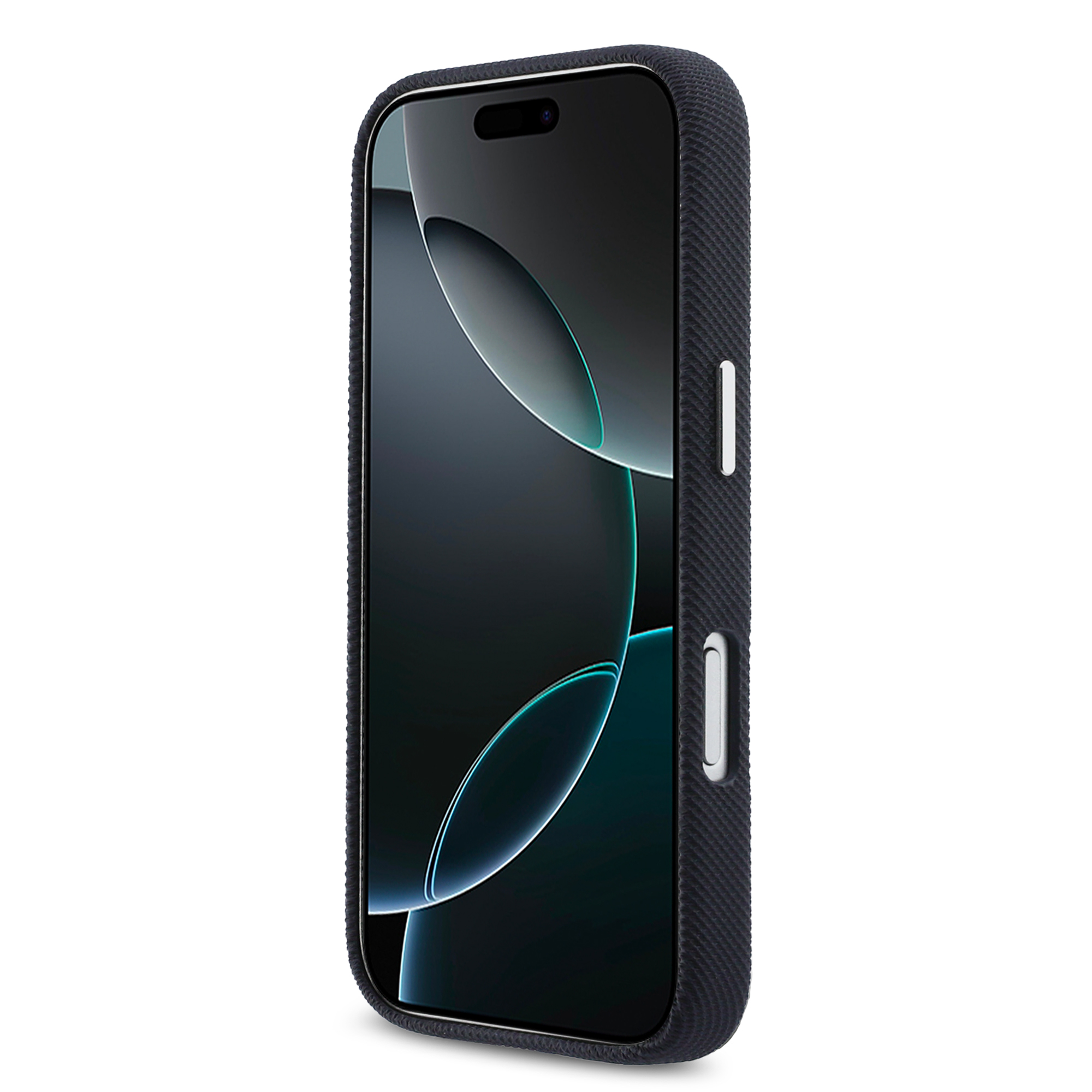 iPhone 17 Pro - LACOSTE Full Wrap Petit Pique PVC Navy — estuche (foto 5 de 8)