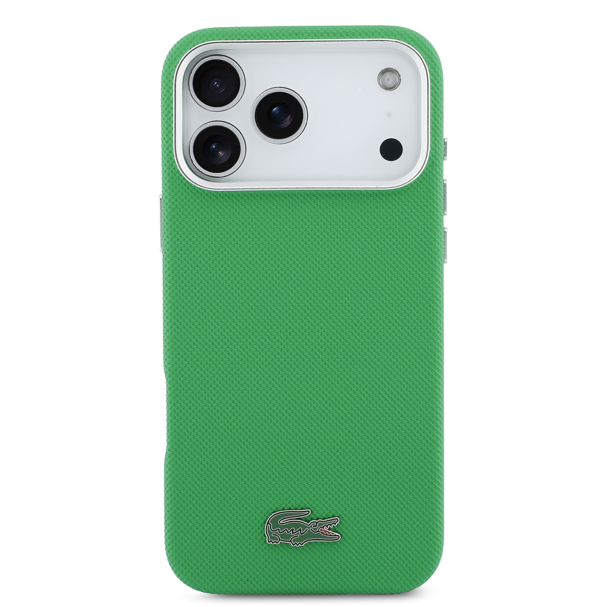 iPhone 17 Pro Max - LACOSTE Full Wrap Petit Pique PVC Estragon