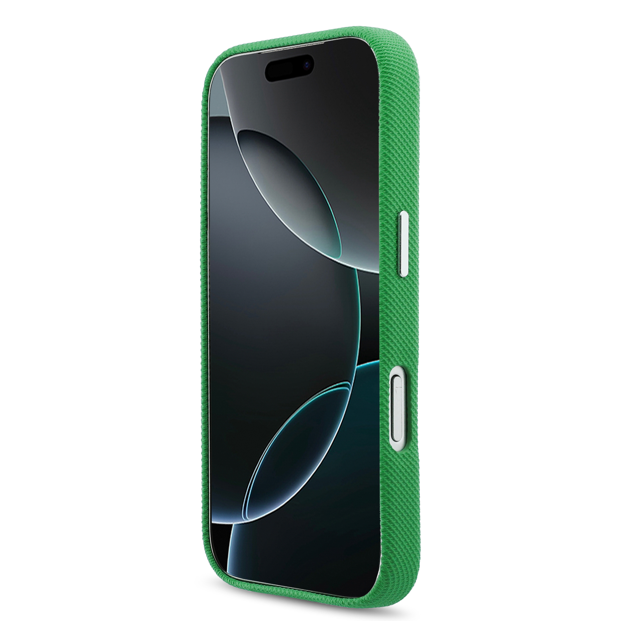 iPhone 17 Pro Max - LACOSTE Full Wrap Petit Pique PVC Estragon — estuche (foto 5 de 8)