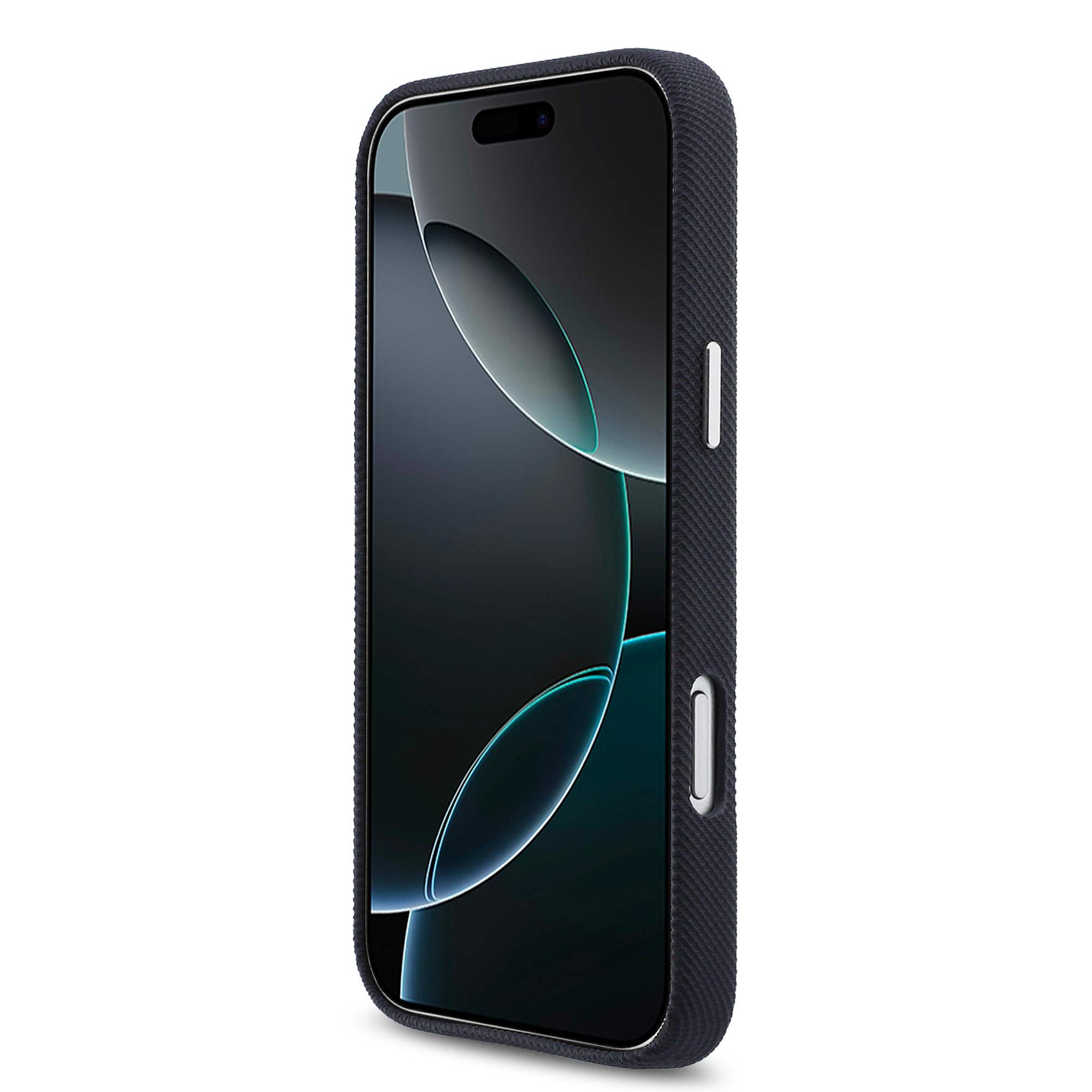 iPhone 17 Pro Max - LACOSTE Full Wrap Petit Pique PVC Navy — estuche (foto 5 de 8)