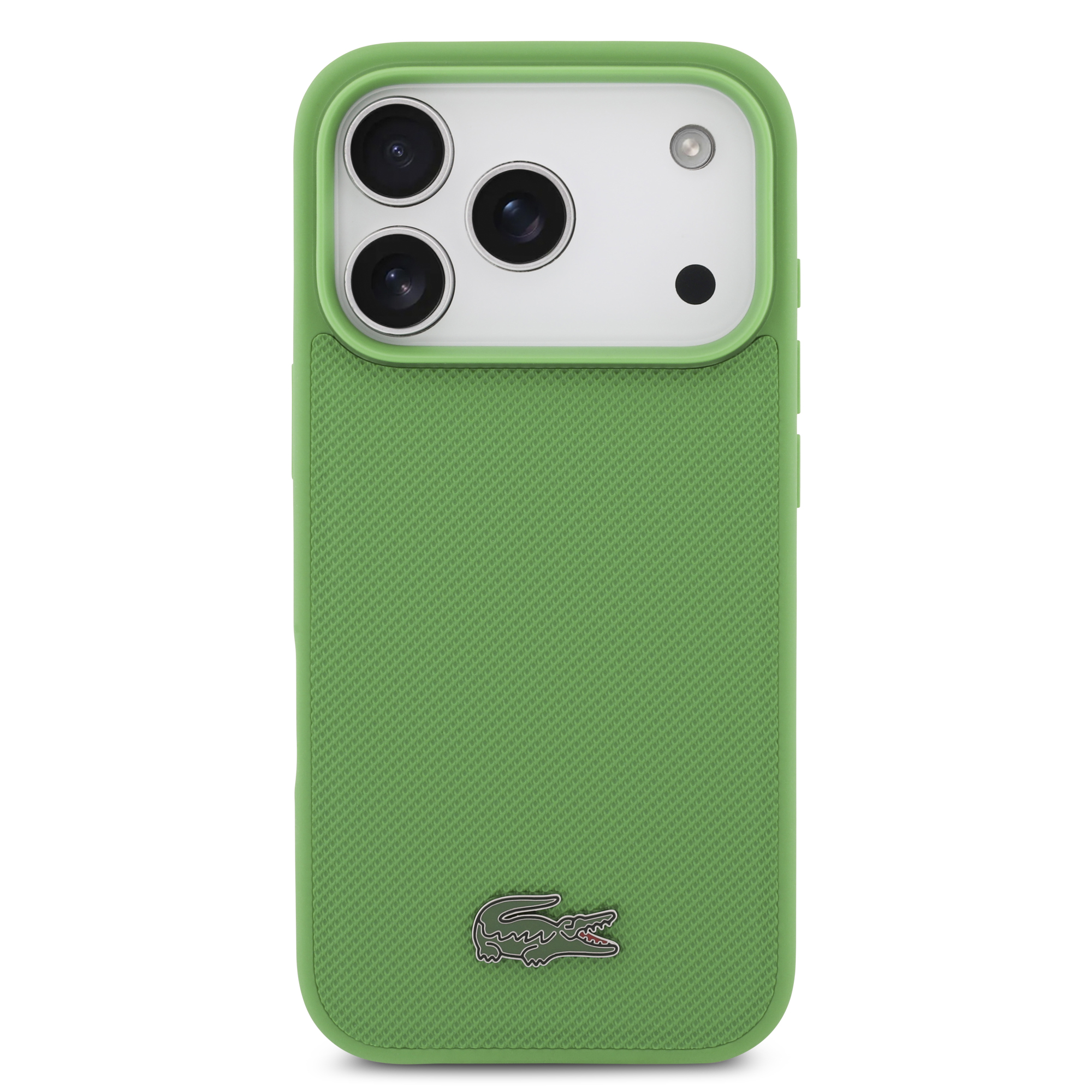 iPhone 17 Pro - LACOSTE Petit Pique PVC Lacquer Logo Estragon