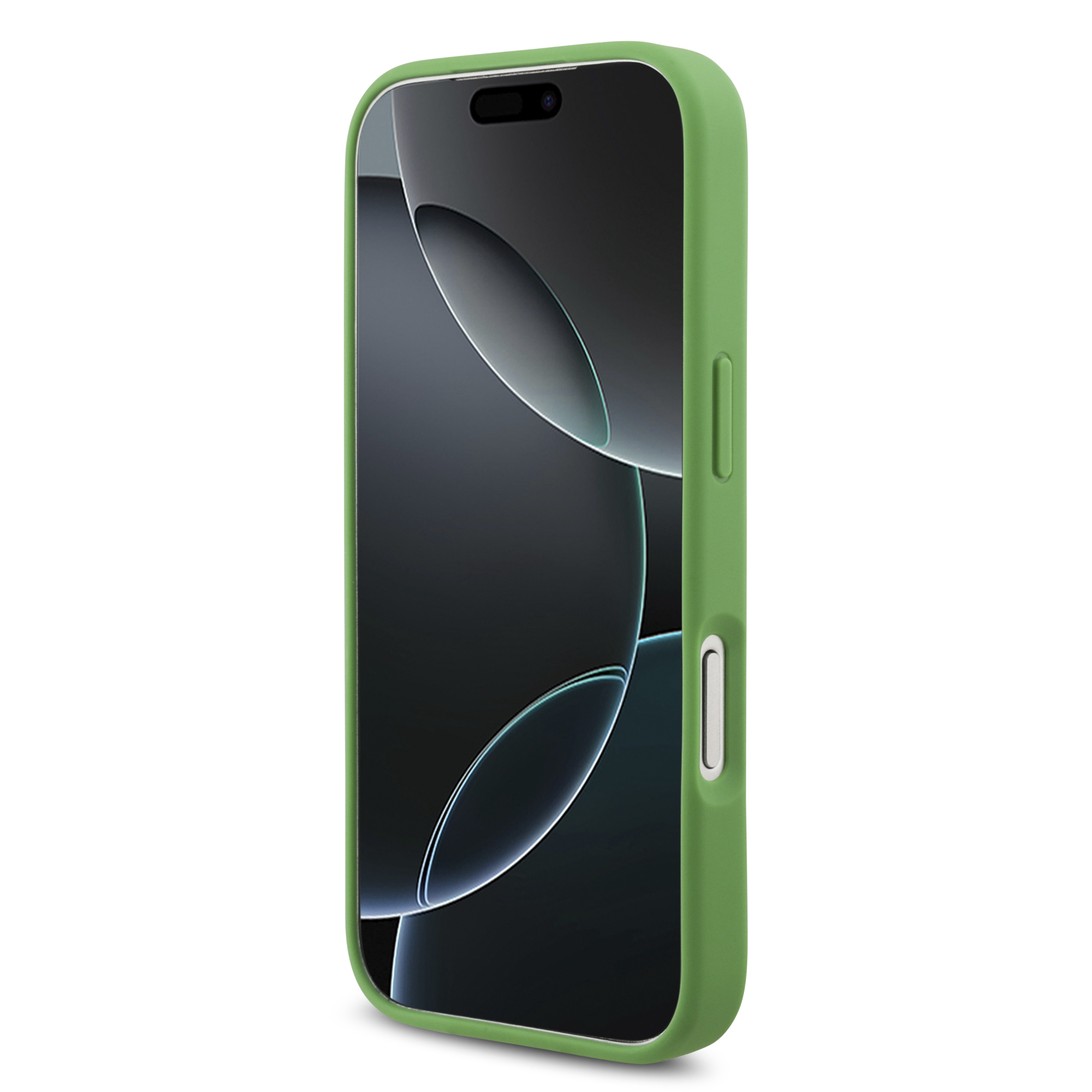 iPhone 17 Pro - LACOSTE Petit Pique PVC Lacquer Logo Estragon — estuche (foto 5 de 8)
