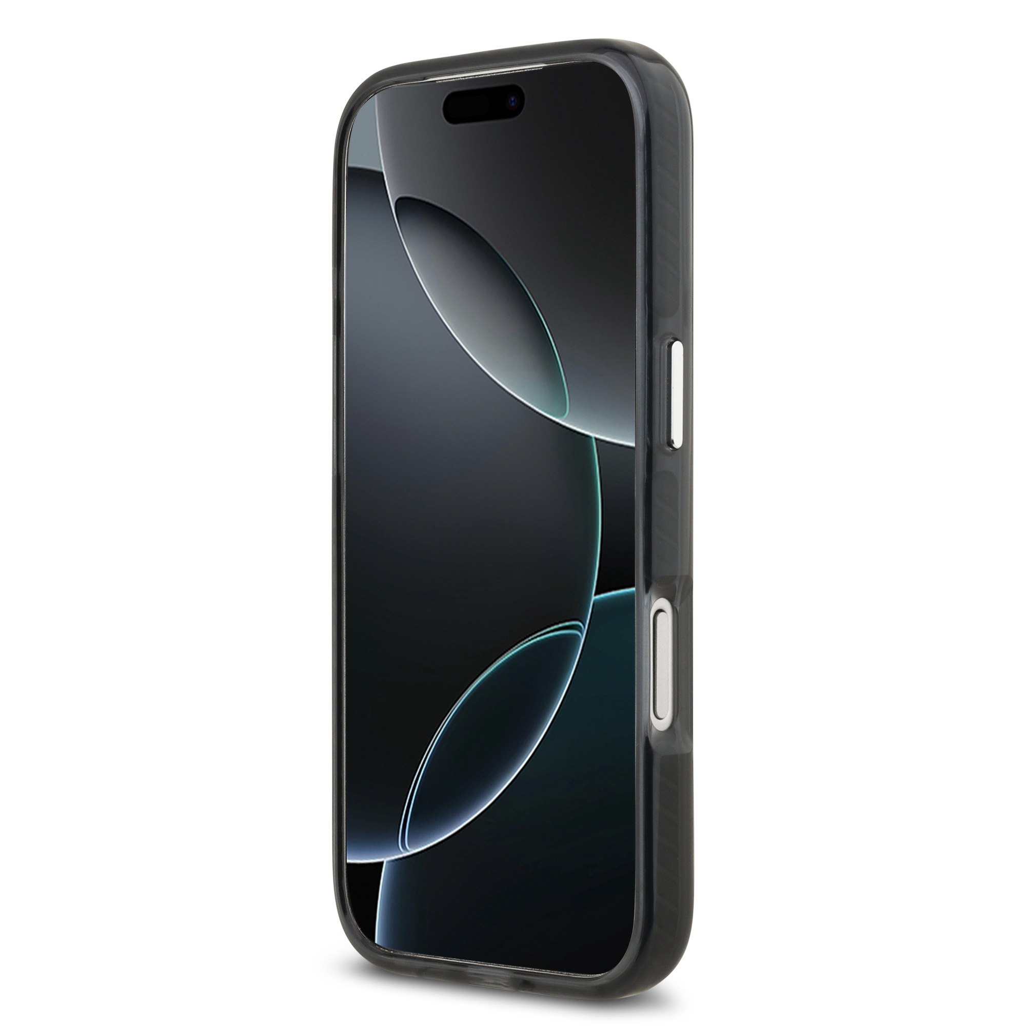 iPhone 17 Pro - LACOSTE Shockproof Frosted Finish Grey — estuche (foto 5 de 5)