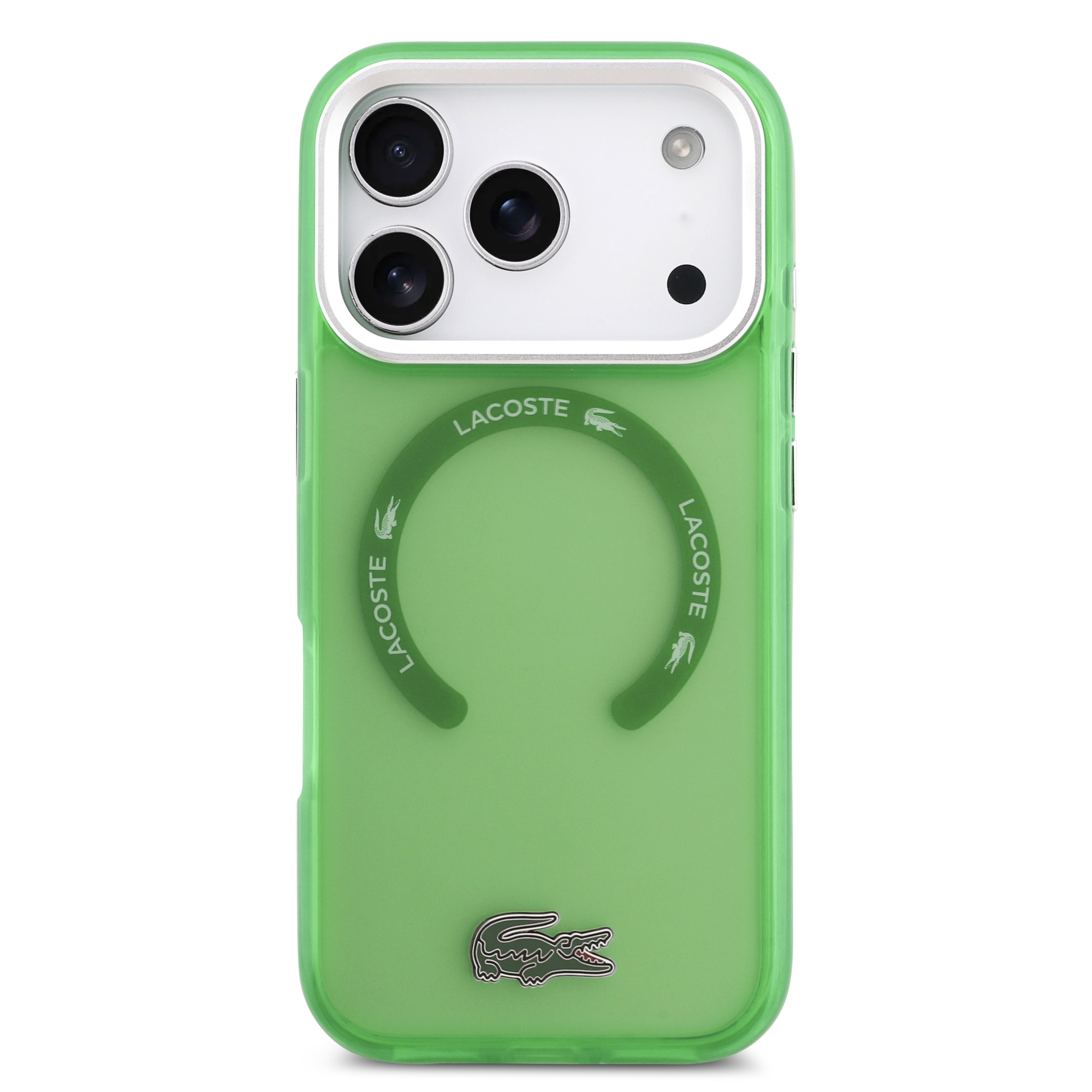 iPhone 17 Pro - LACOSTE Shockproof Frosted Green