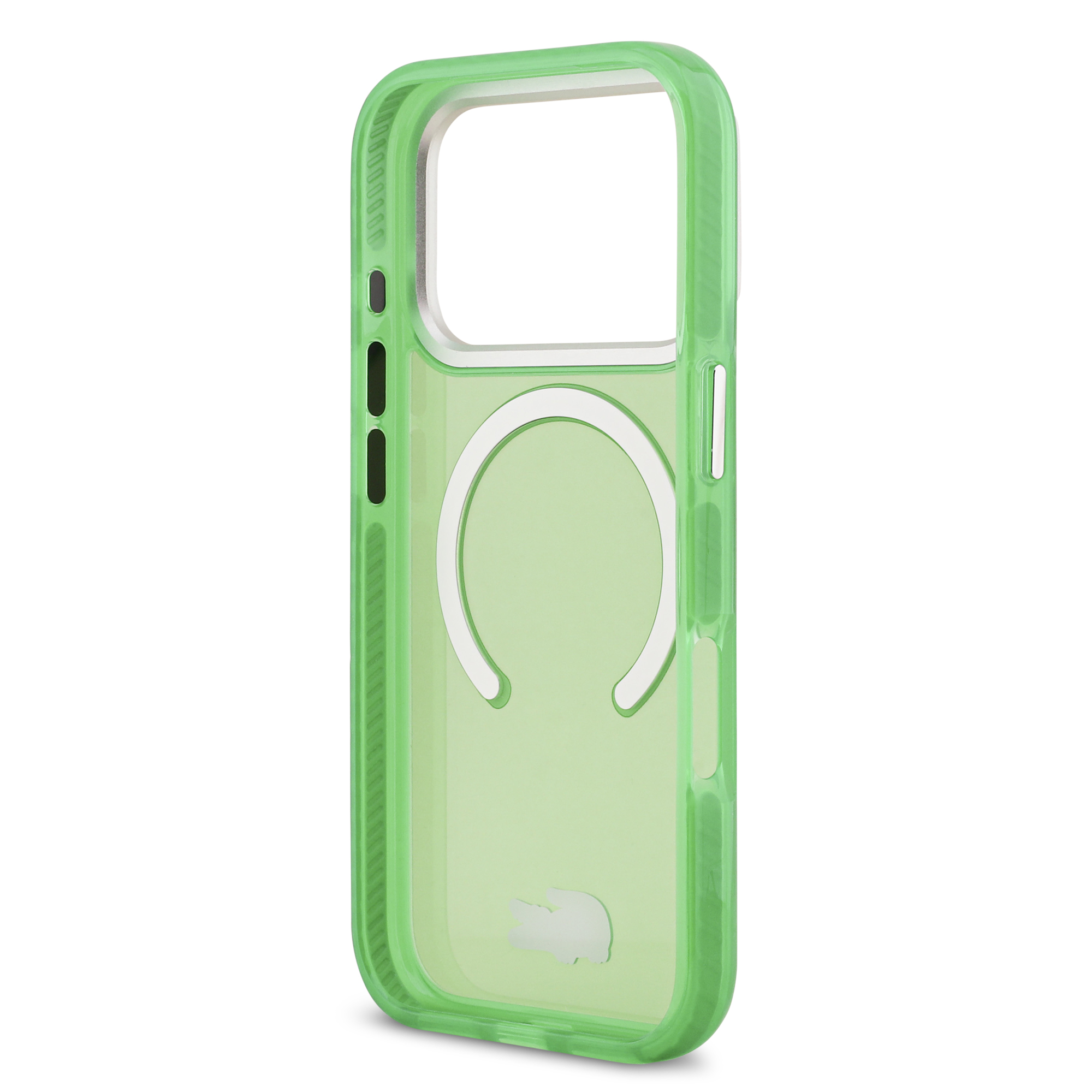 iPhone 17 Pro - LACOSTE Shockproof Frosted Green — estuche (foto 7 de 8)