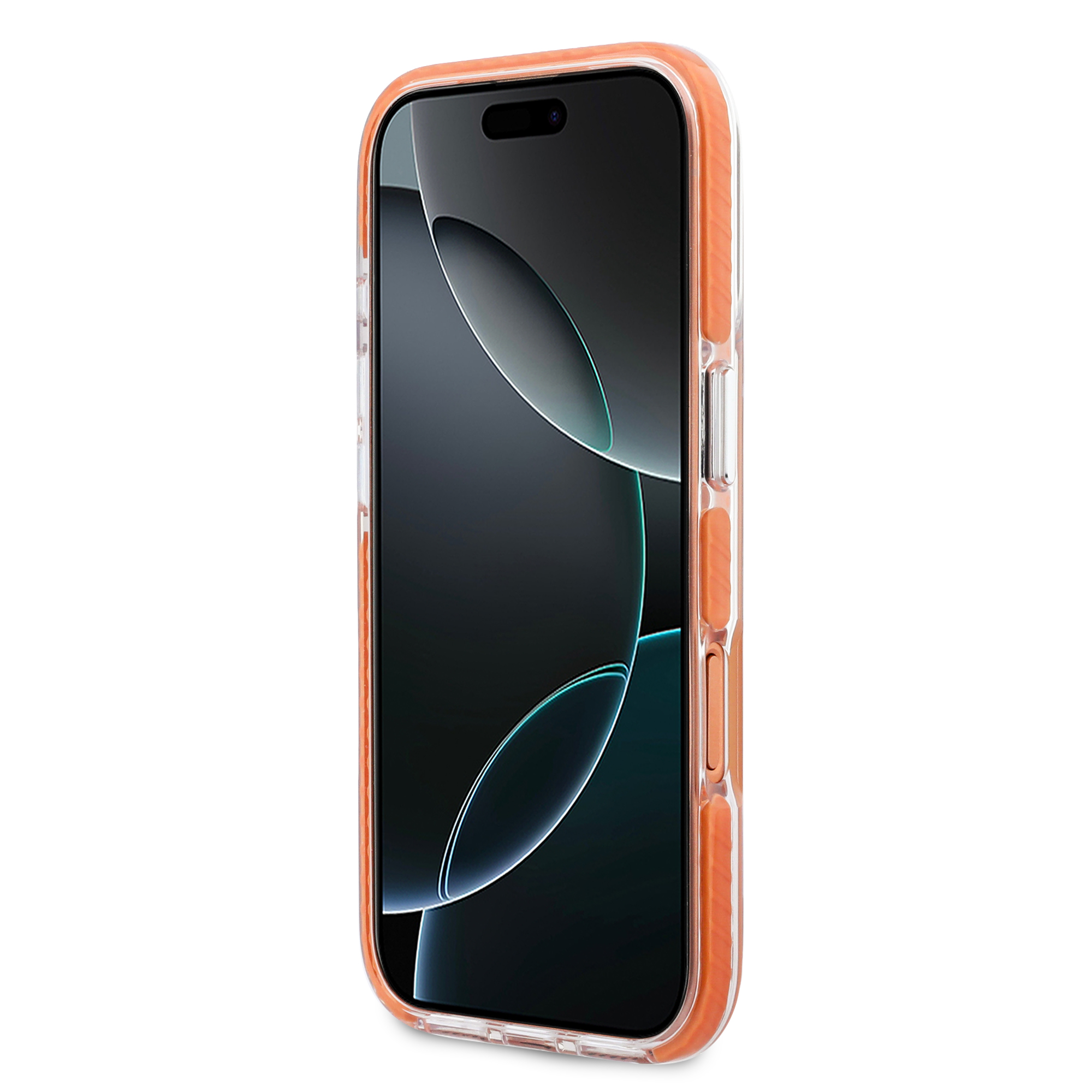 iPhone 17 Pro - LACOSTE Shockproof Frosted Orange — estuche (foto 5 de 8)
