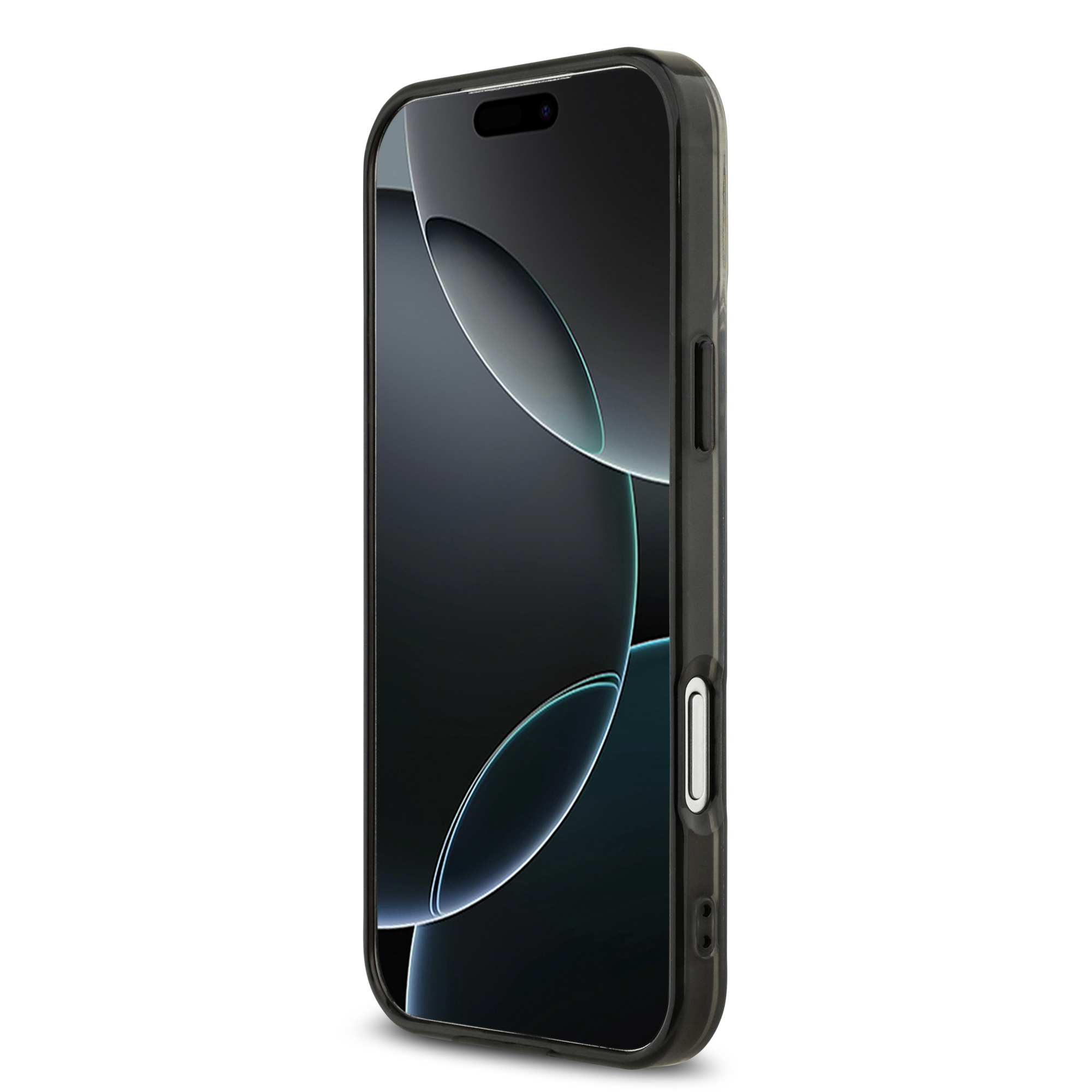 iPhone 17 Pro Max - MERCEDES BENZ Transparent PC/TPU Black Ring — estuche (foto 5 de 8)
